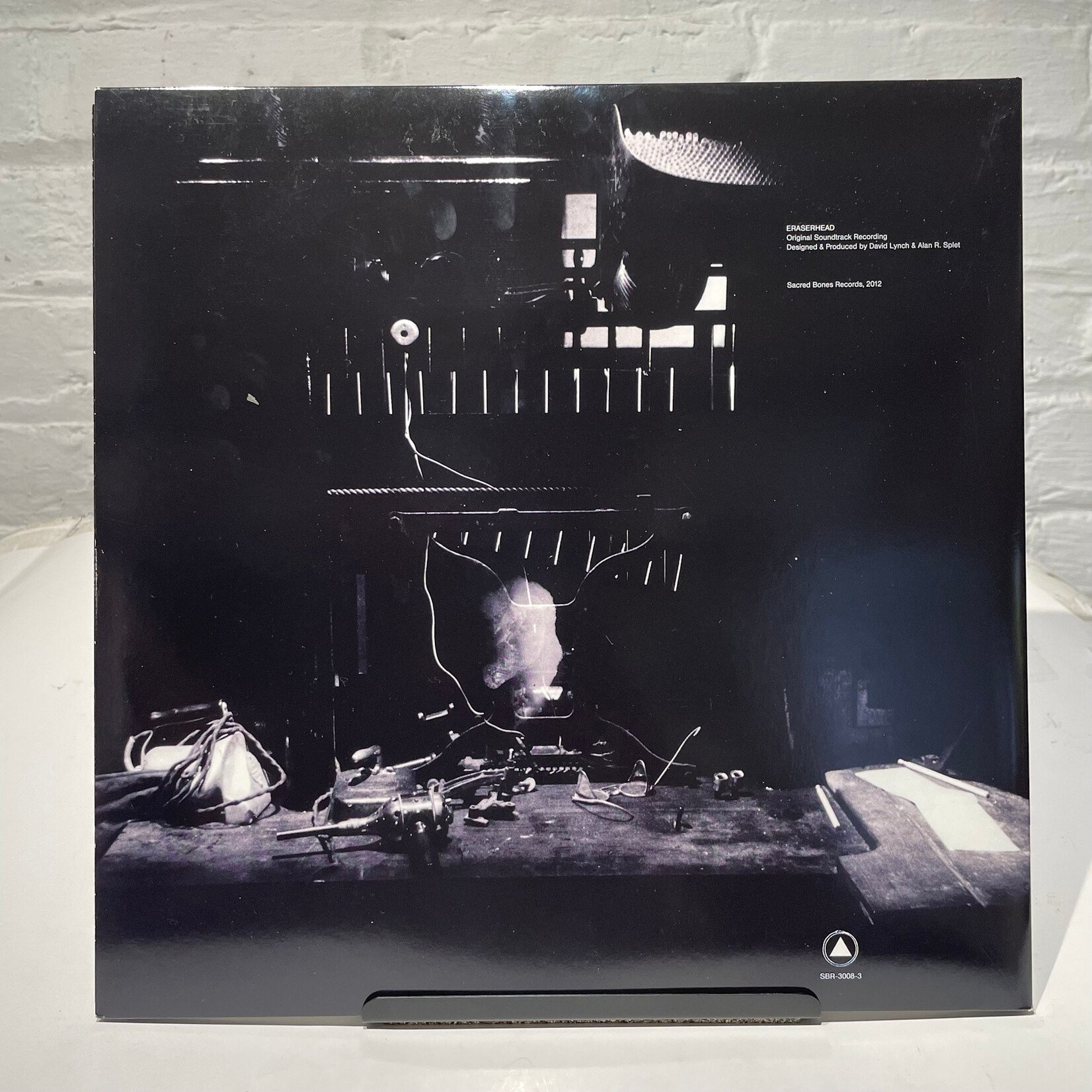 [Kollectible Vinyl] Lynch, David & Alan R. Splet: Eraserhead (Original Soundtrack Recording) (2017, USA, Limited Edition Silver w/ 7", VG+) [SACRED BONES]