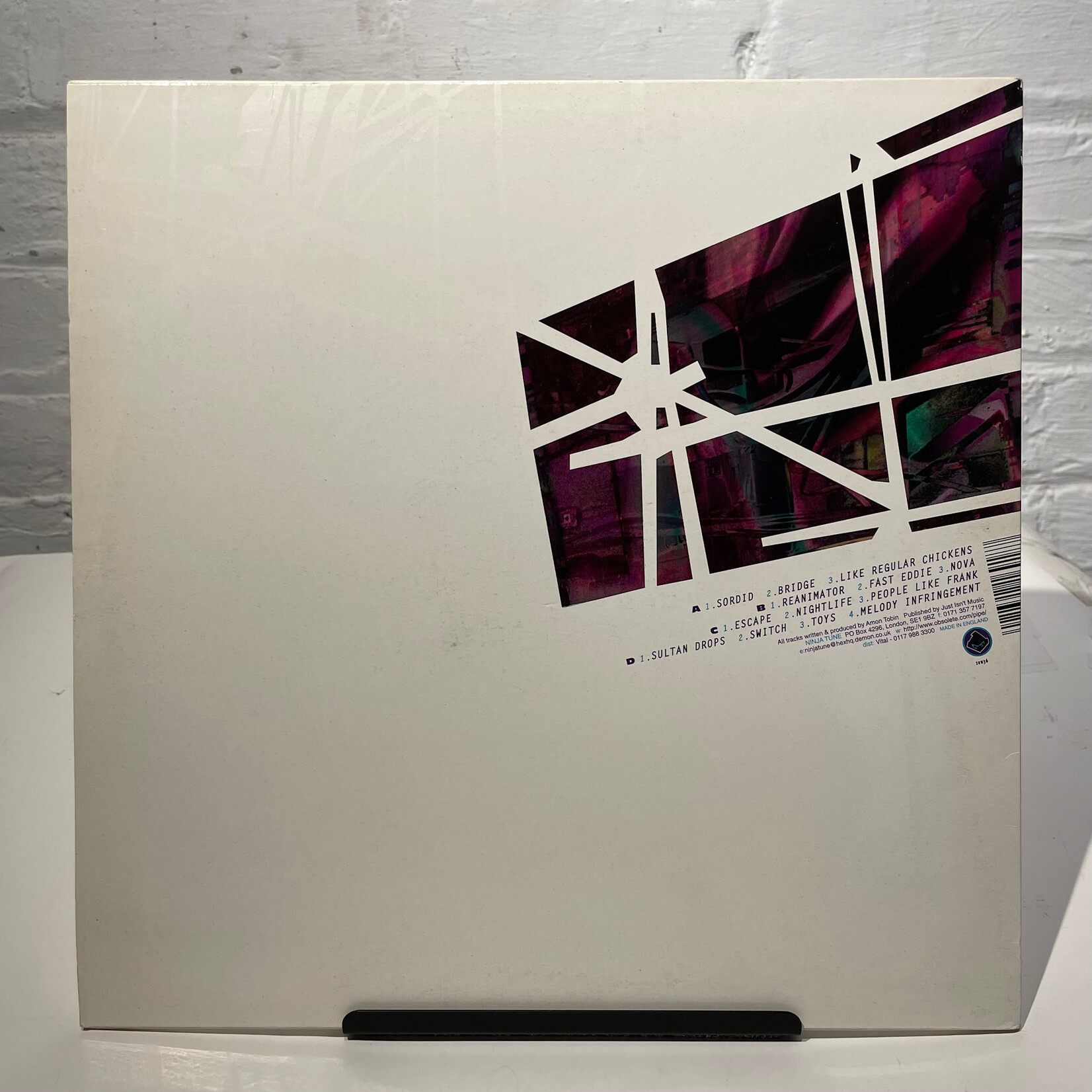 [Kollectible Vinyl] Tobin, Amon: Permutation (1998, UK, EX) [NINJA TUNE]