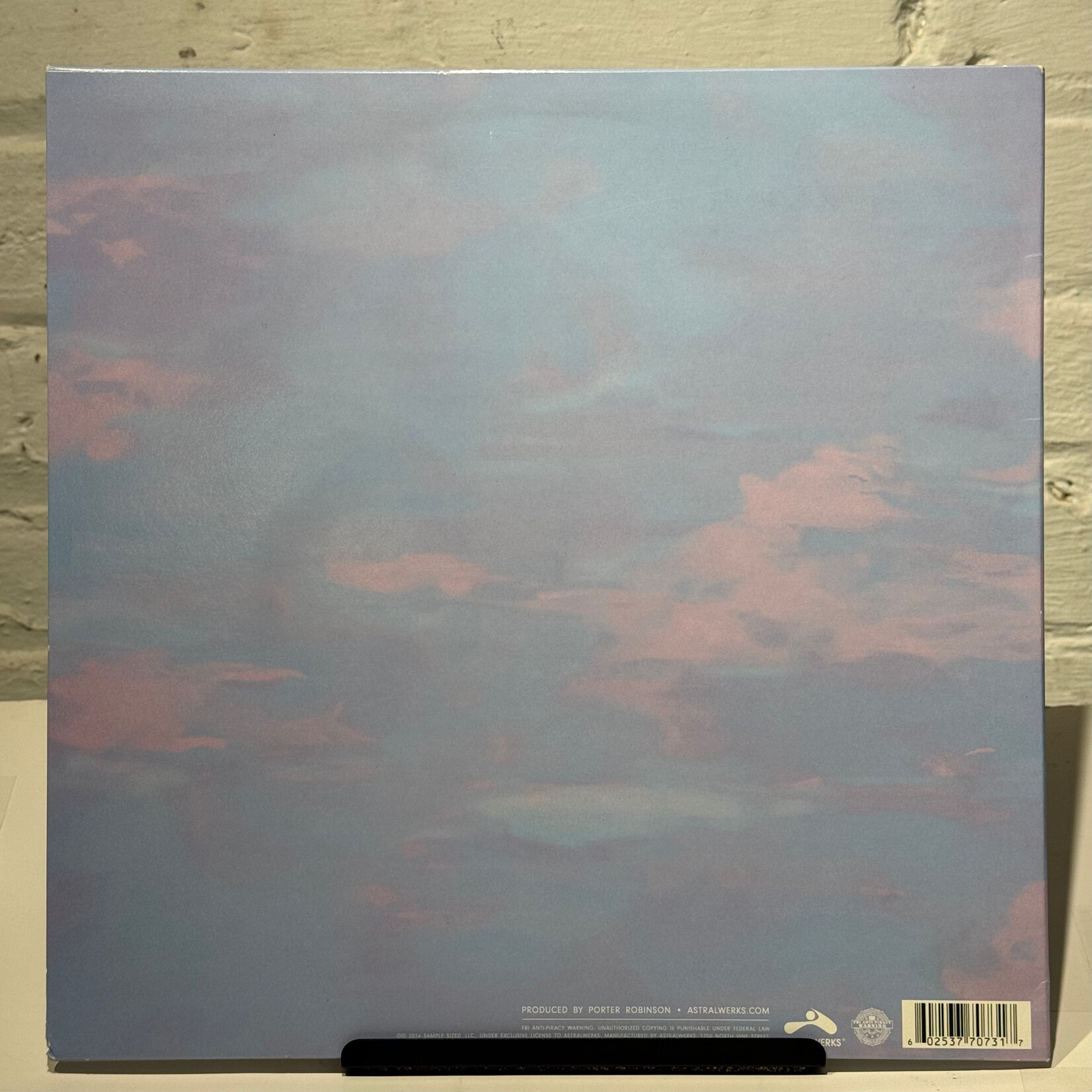 [Kollectible Vinyl] Robinson, Porter: Worlds (2014, USA, Clear Wax, VG+) [ASTRALWERKS]