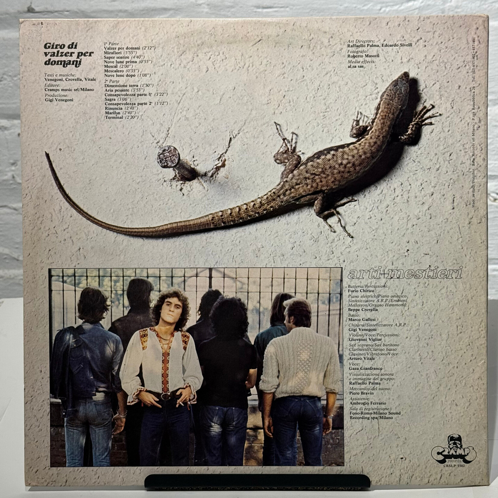 [Kollectible Vinyl] Arti+Mestieri: Giro Di Valzer Per Domani (1975, Italy, VG+) [CRAMPS]