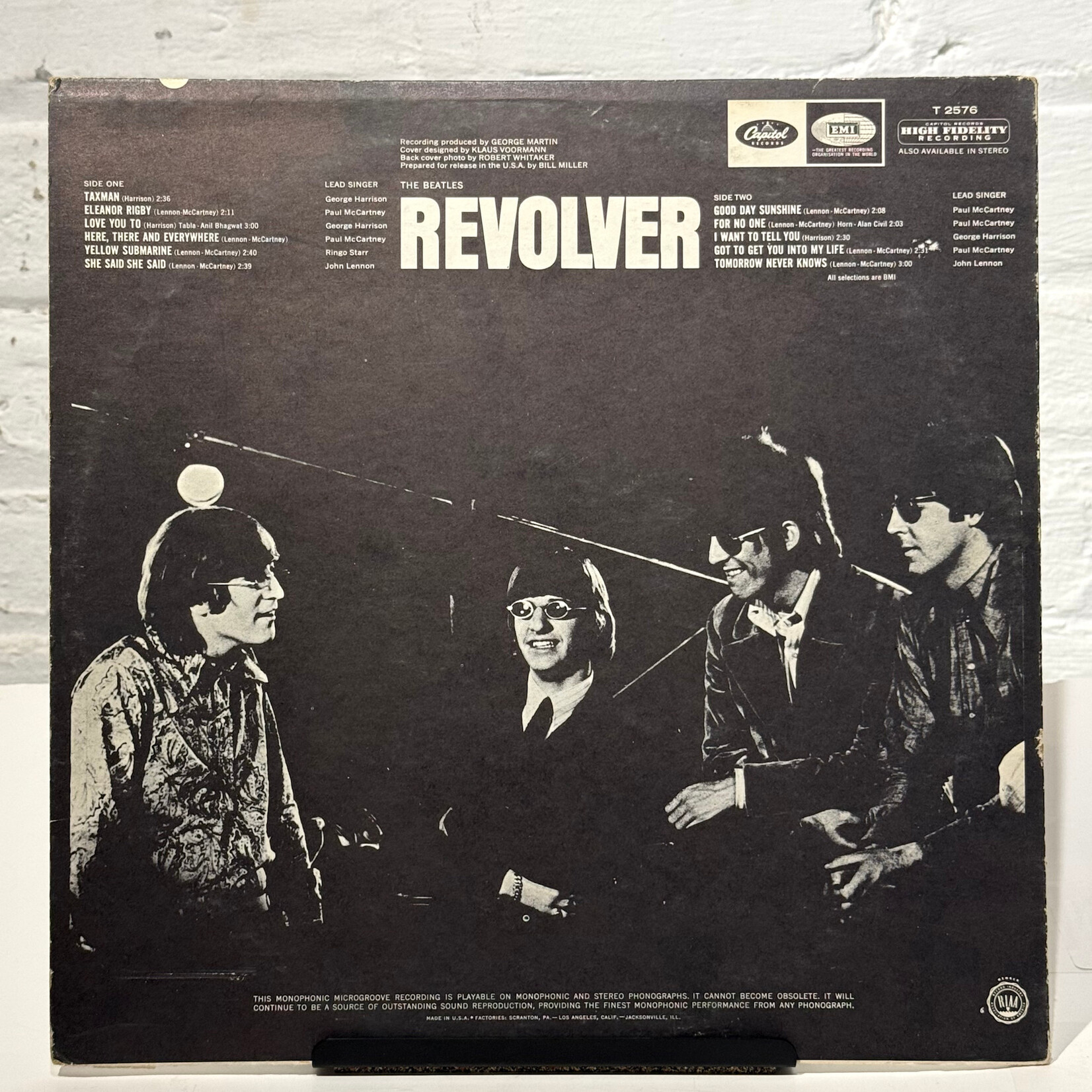 [Kollectible Vinyl] Beatles: Revolver (1966, USA, w/ Sleeve, Mono, VG) [CAPITOL]