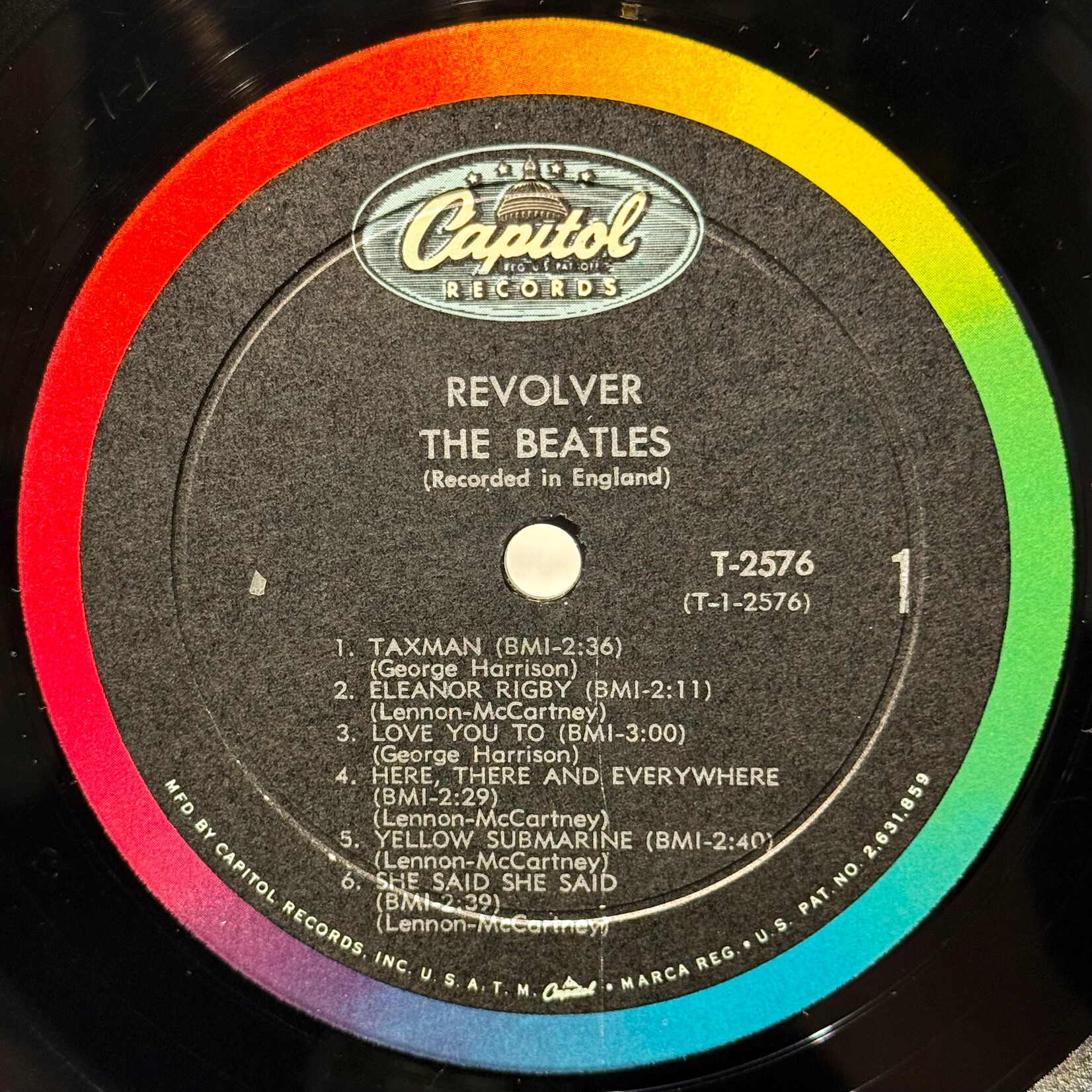 [Kollectible Vinyl] Beatles: Revolver (1966, USA, w/ Sleeve, Mono, VG) [CAPITOL]