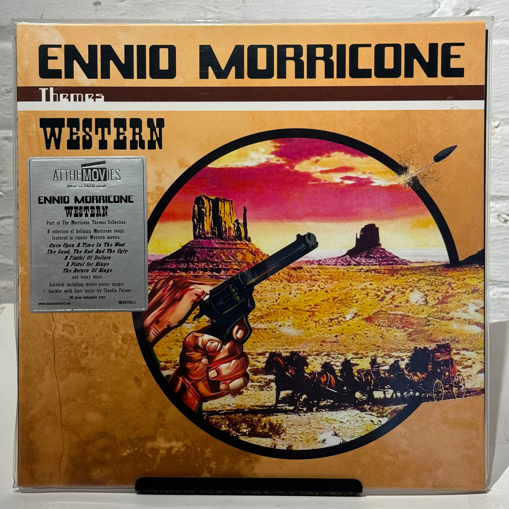 [Kollectible Vinyl] Morricone, Ennio: Western (2020, Europe, VG+) [MUSIC ON VINYL]