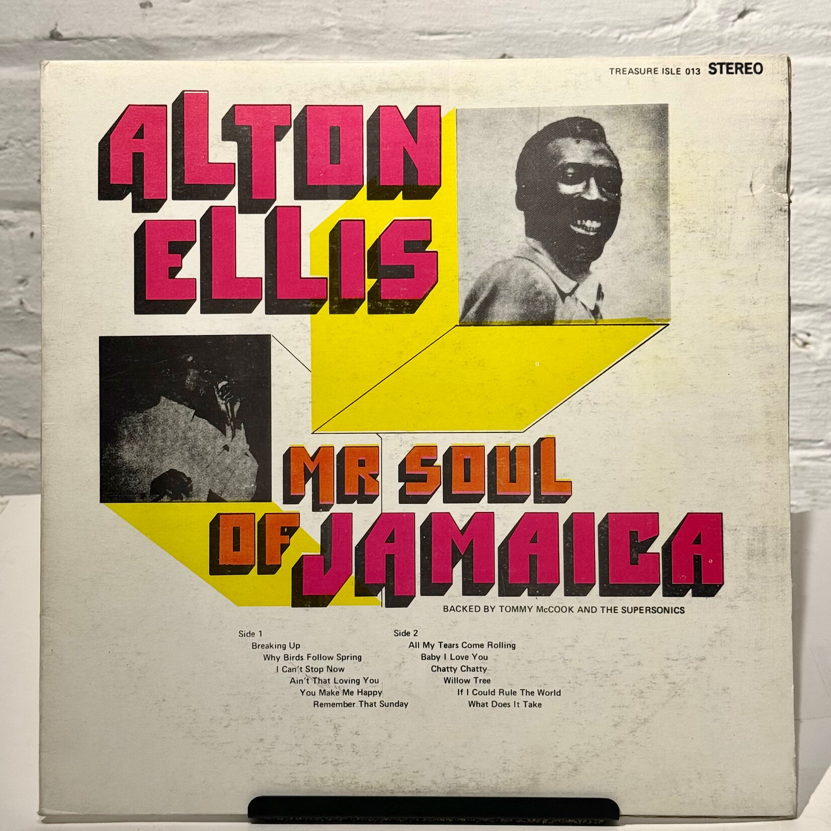 [Kollectible Vinyl] Ellis, Alton: Mr Soul Of Jamaica (1974, Jamaica, Disc VG+) [TREASURE ISLE]