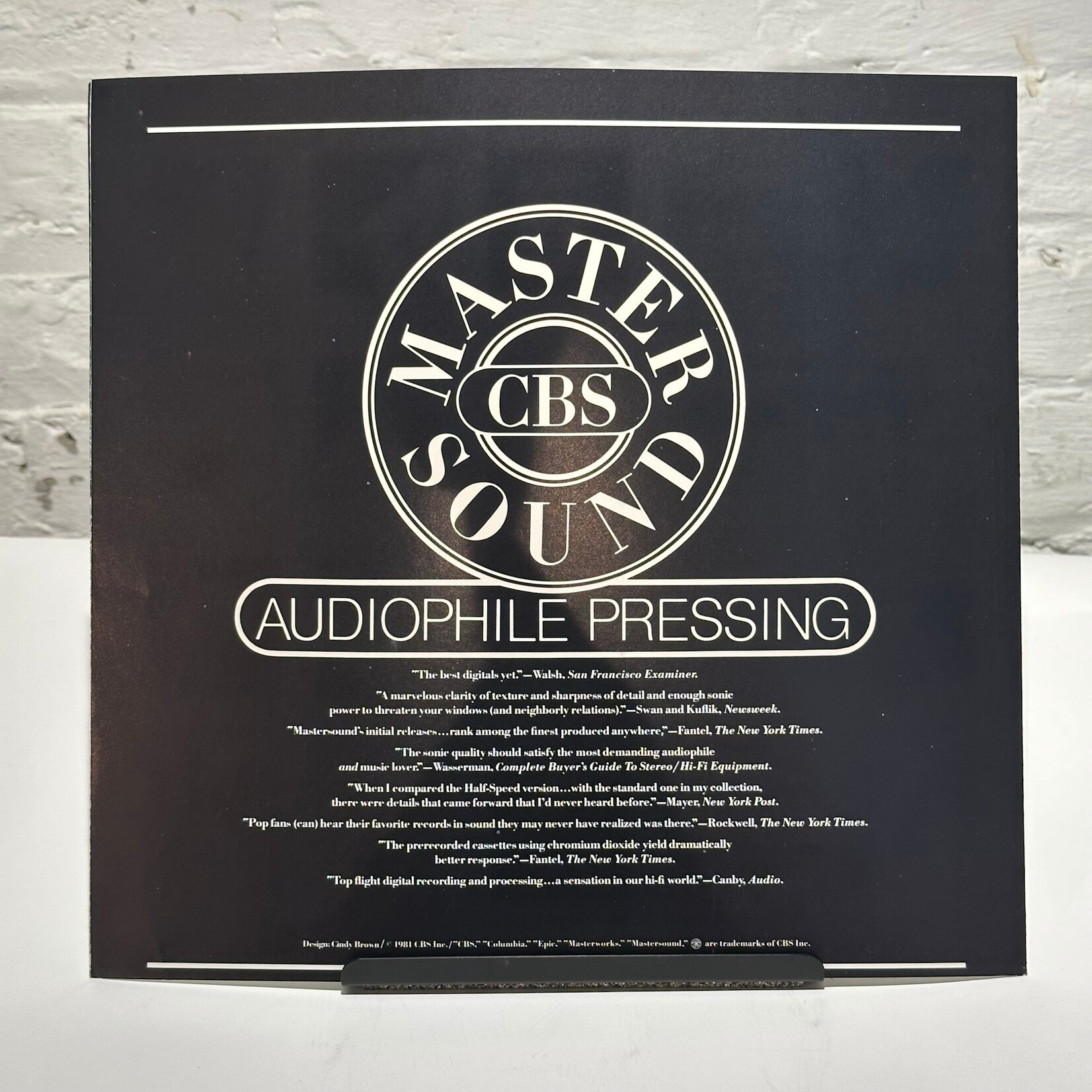 [Kollectible Vinyl] Dylan, Bob: Blood On The Tracks (1981, USA, Audiophile Pressing, VG+) [COLUMBIA]