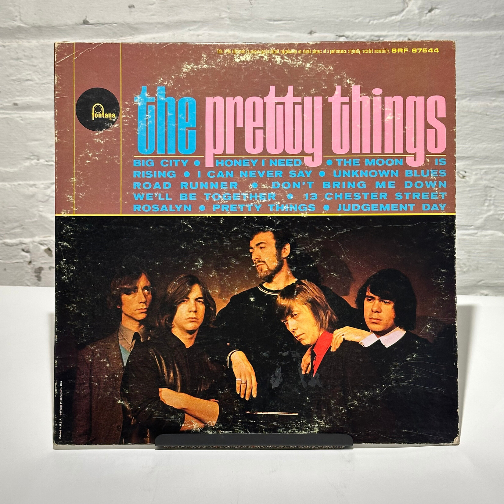 [Kollectible Vinyl] Pretty Things, The: Self-titled (1965, USA, Disc VG+) [FONTANA]