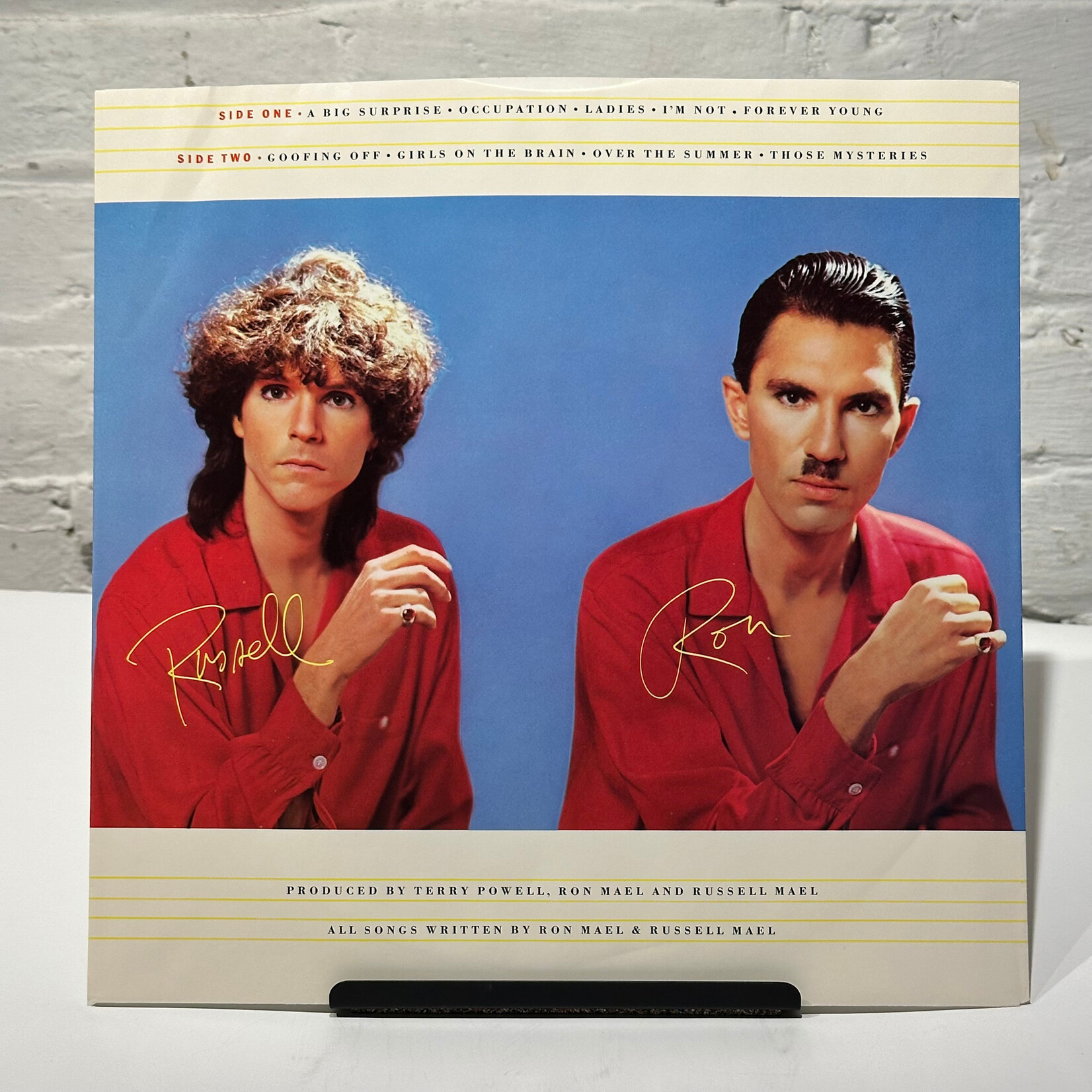 [Kollectible Vinyl] Sparks: Introducing Sparks (1977, USA, Promo Red Wax, VG+) [COLUMBIA]