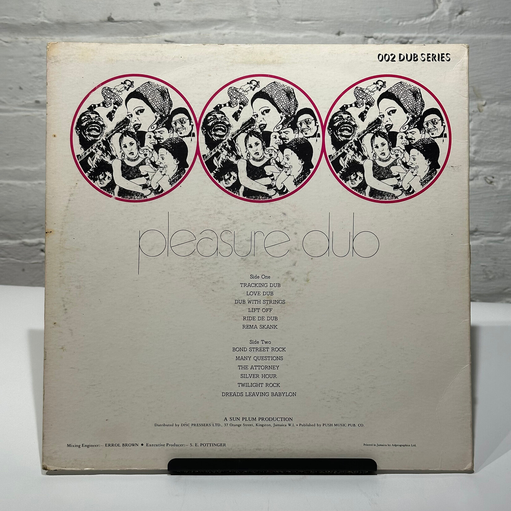 [Kollectible Vinyl] Brown, Errol: Pleasure Dub (1976, Jamaica, VG) [TREASURE ISLE]