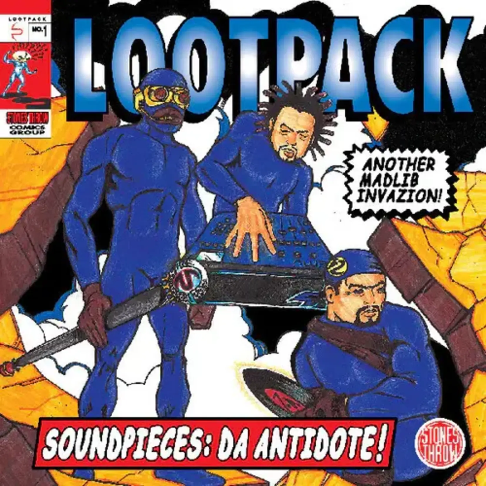 [New] Lootpack: Soundpieces: Da Antidote! (Primary Colors Vinyl) [STONES THROW RECORDS]