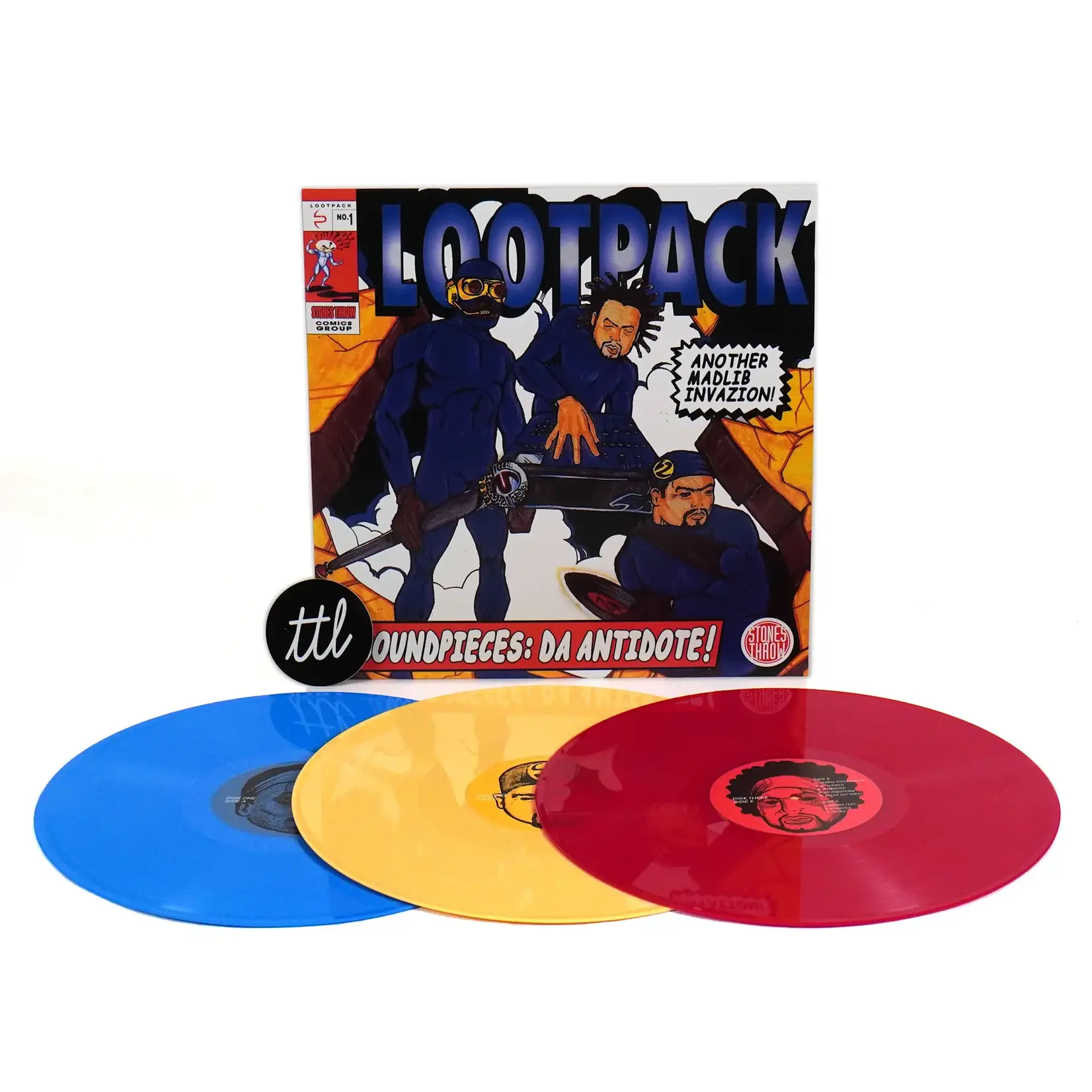[New] Lootpack: Soundpieces: Da Antidote! (Primary Colors Vinyl) [STONES THROW RECORDS]