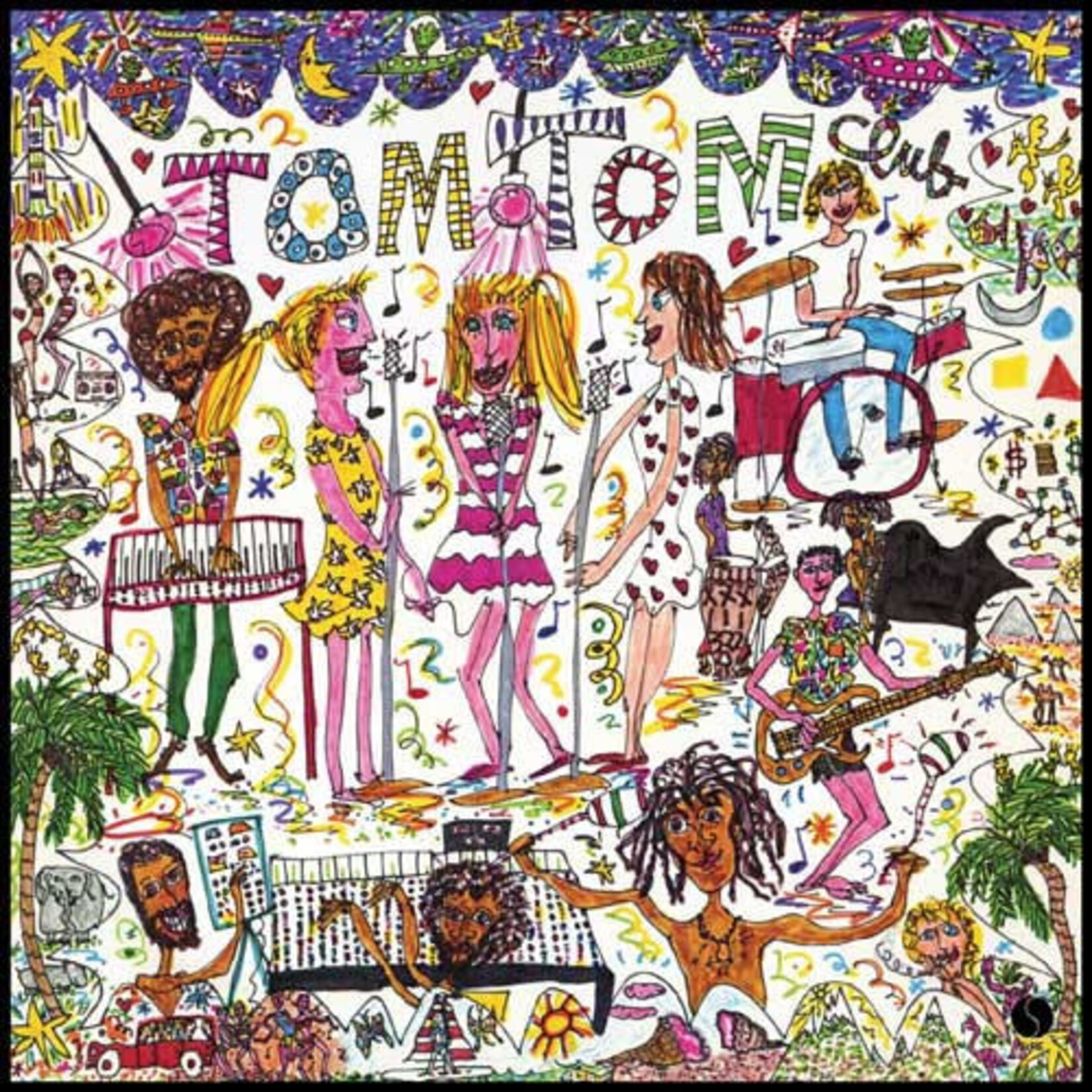 Tom Tom Club: Tom Tom Club (45th Anniversary, Clear With Pink, White & Green Splatter Vinyl) [REAL GONE MUSIC]