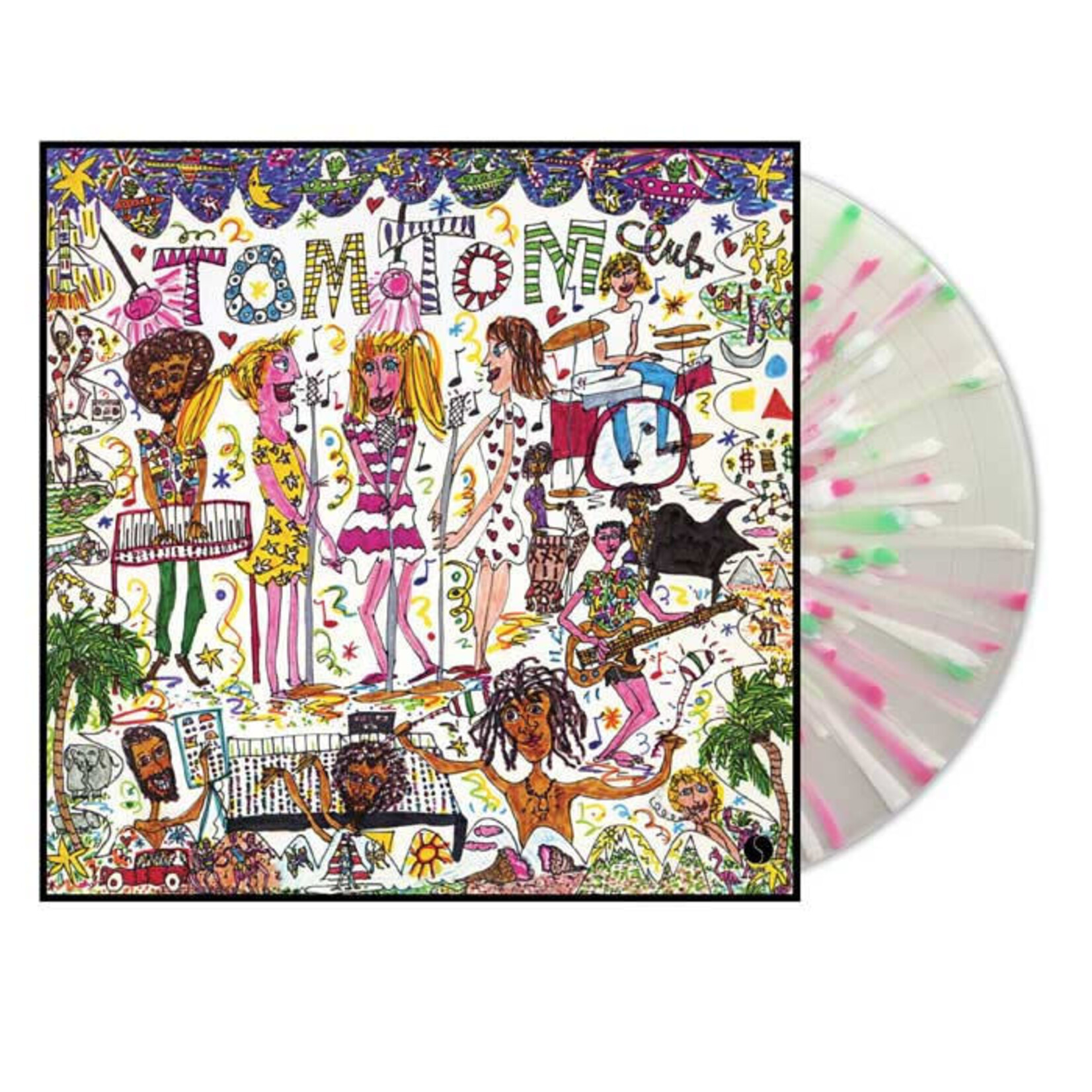 Tom Tom Club: Tom Tom Club (45th Anniversary, Clear With Pink, White & Green Splatter Vinyl) [REAL GONE MUSIC]