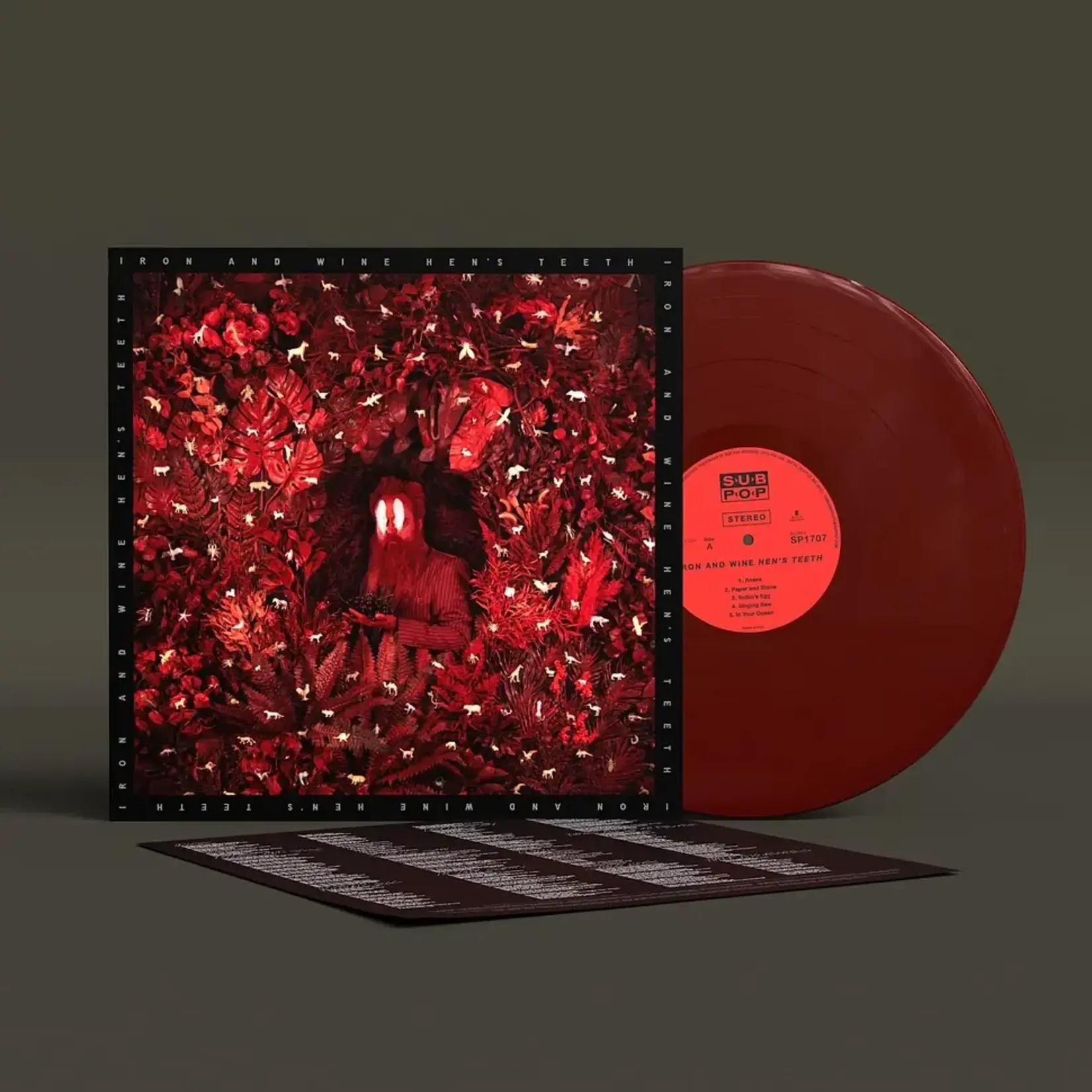 [New] Iron & Wine: Hen's Teeth (LOSER edition-coloured vinyl) [SUB POP]