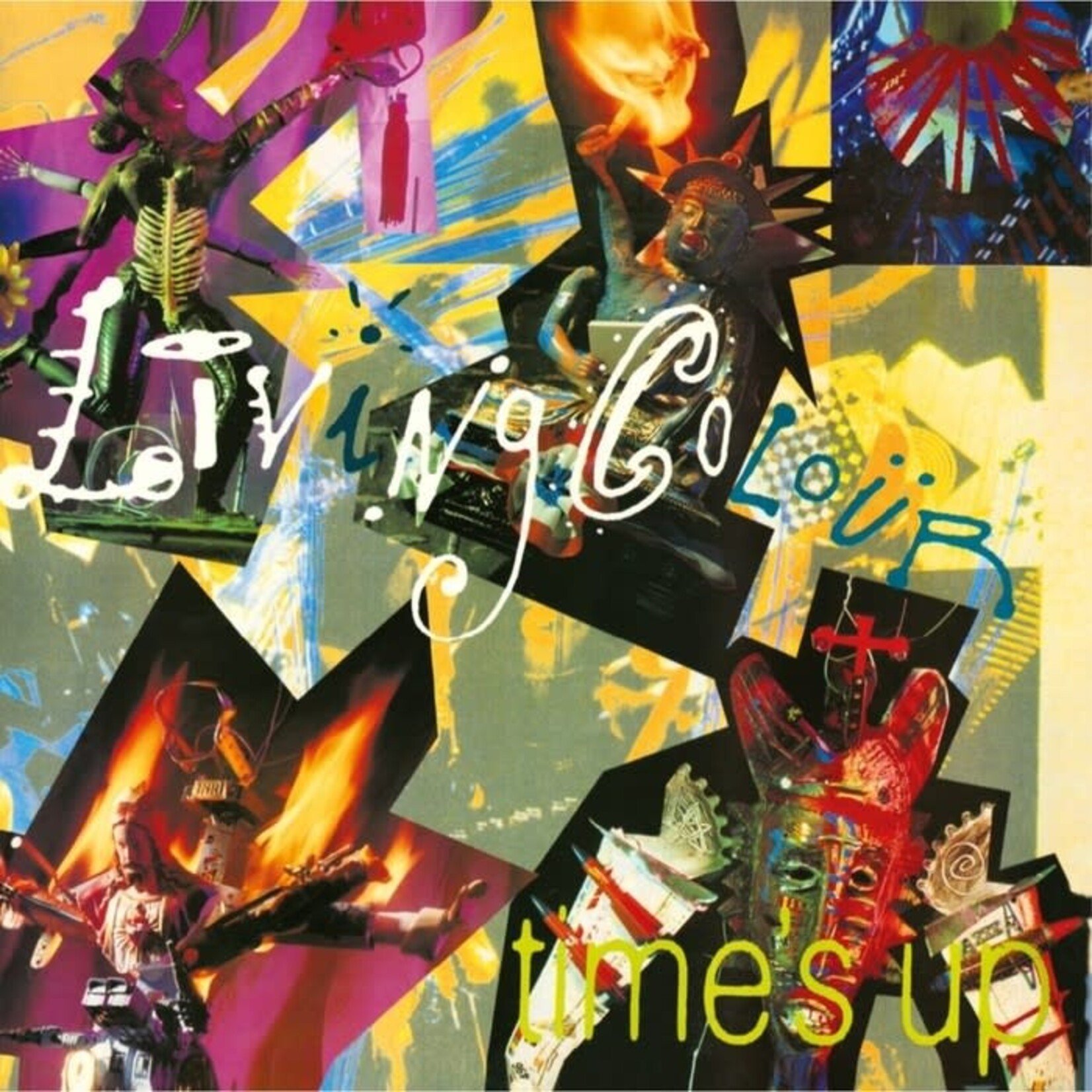 [New] Living Colour: Time's Up (180g translucent green vinyl) [MUSIC ON VINYL]