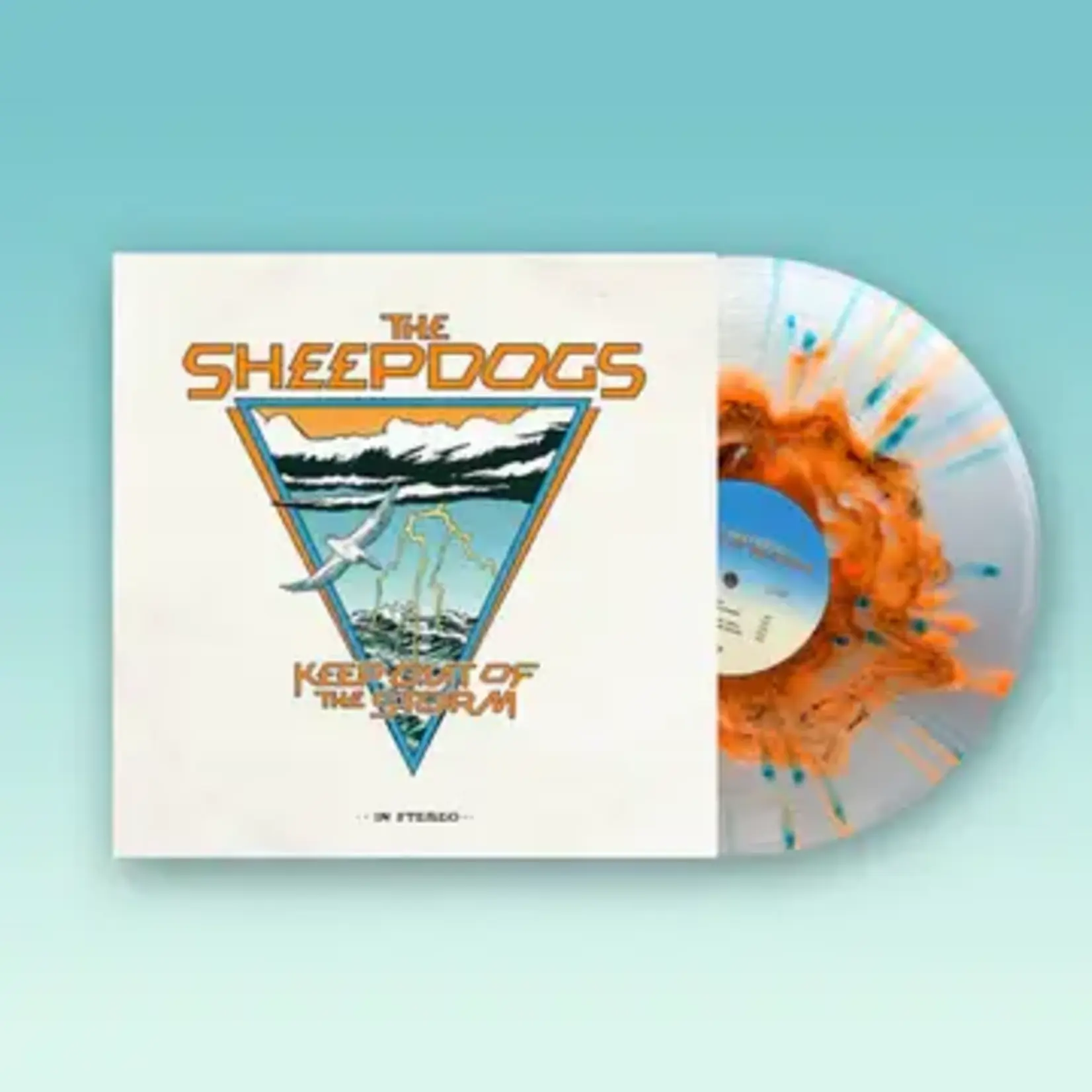 [New Vinyl] Sheepdogs: Keep Out of the Storm (turbulent orange splatter vinyl-indie excl.) [SHEEPDOGS]