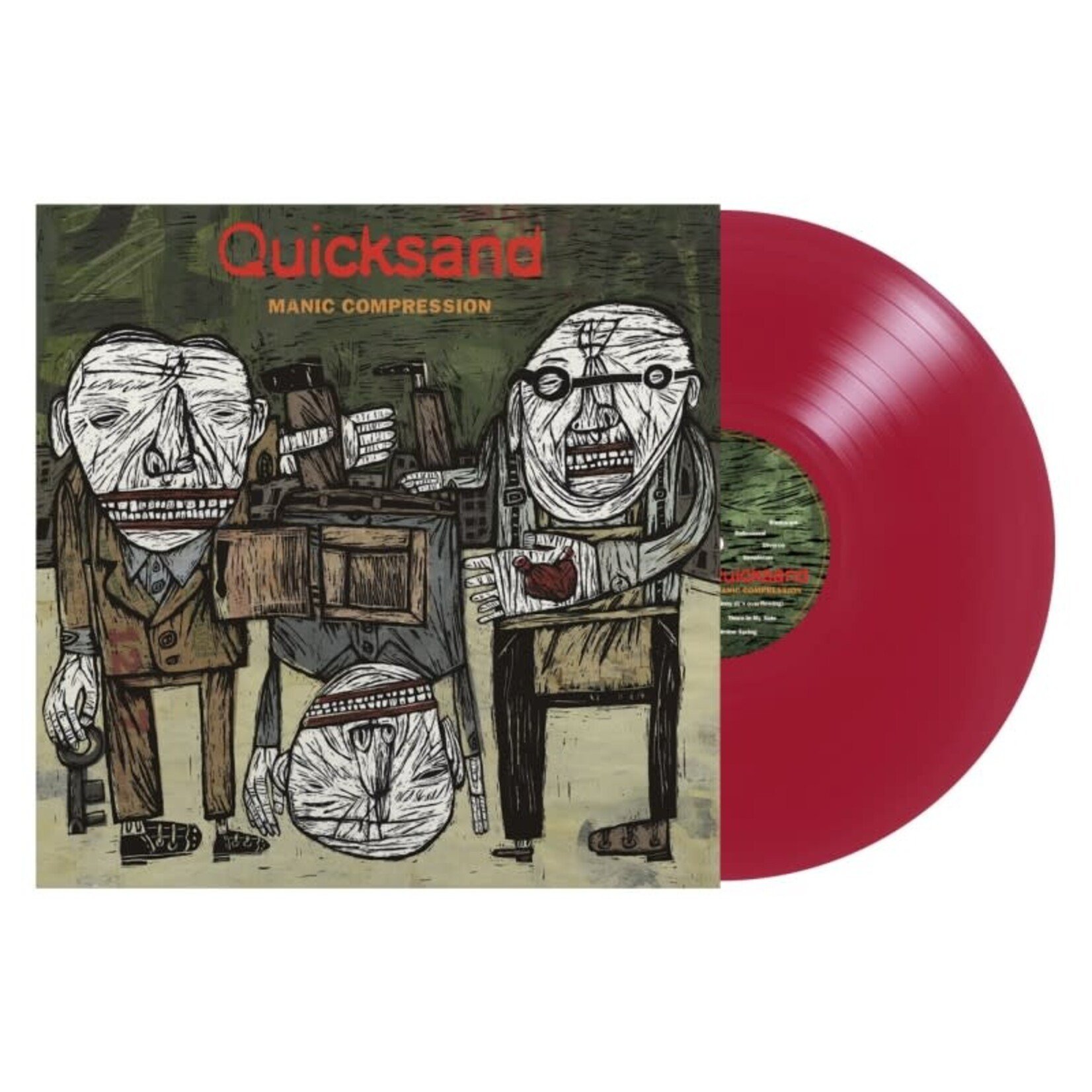 [New] Quicksand: Manic Compression (Open Heart Red Vinyl) [Iodine Recordings]