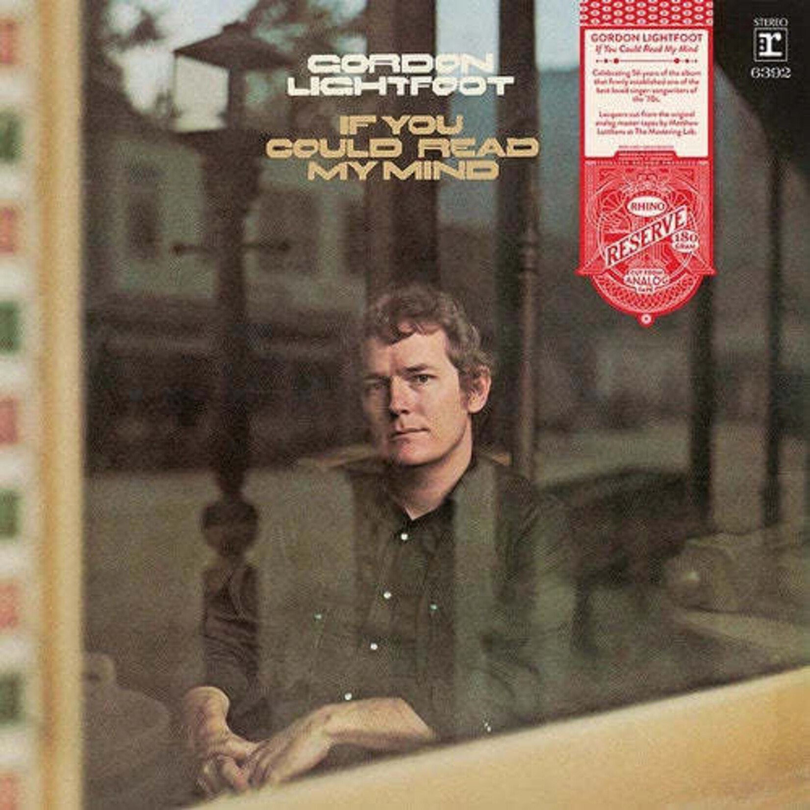 [New Vinyl] Lightfoot, Gordon: If You Could Read My Mind (Rhino Reserve Ser.) (SYEOR26) [RHINO]
