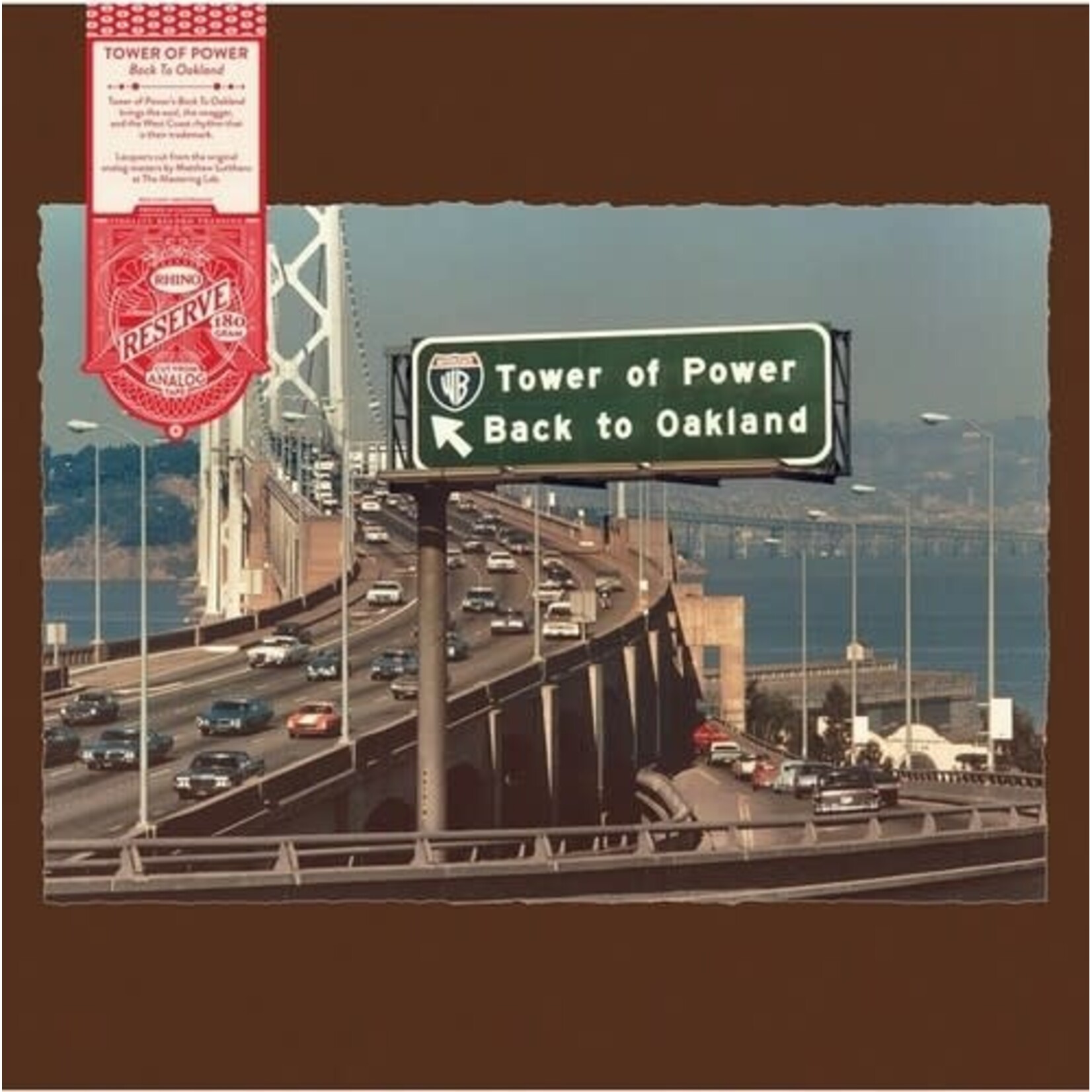 [New Vinyl] Tower of Power: Back to Oakland (ultra clear vinyl) (SYEOR 2026) (Rhino Reserve Ser.) [RHINO]
