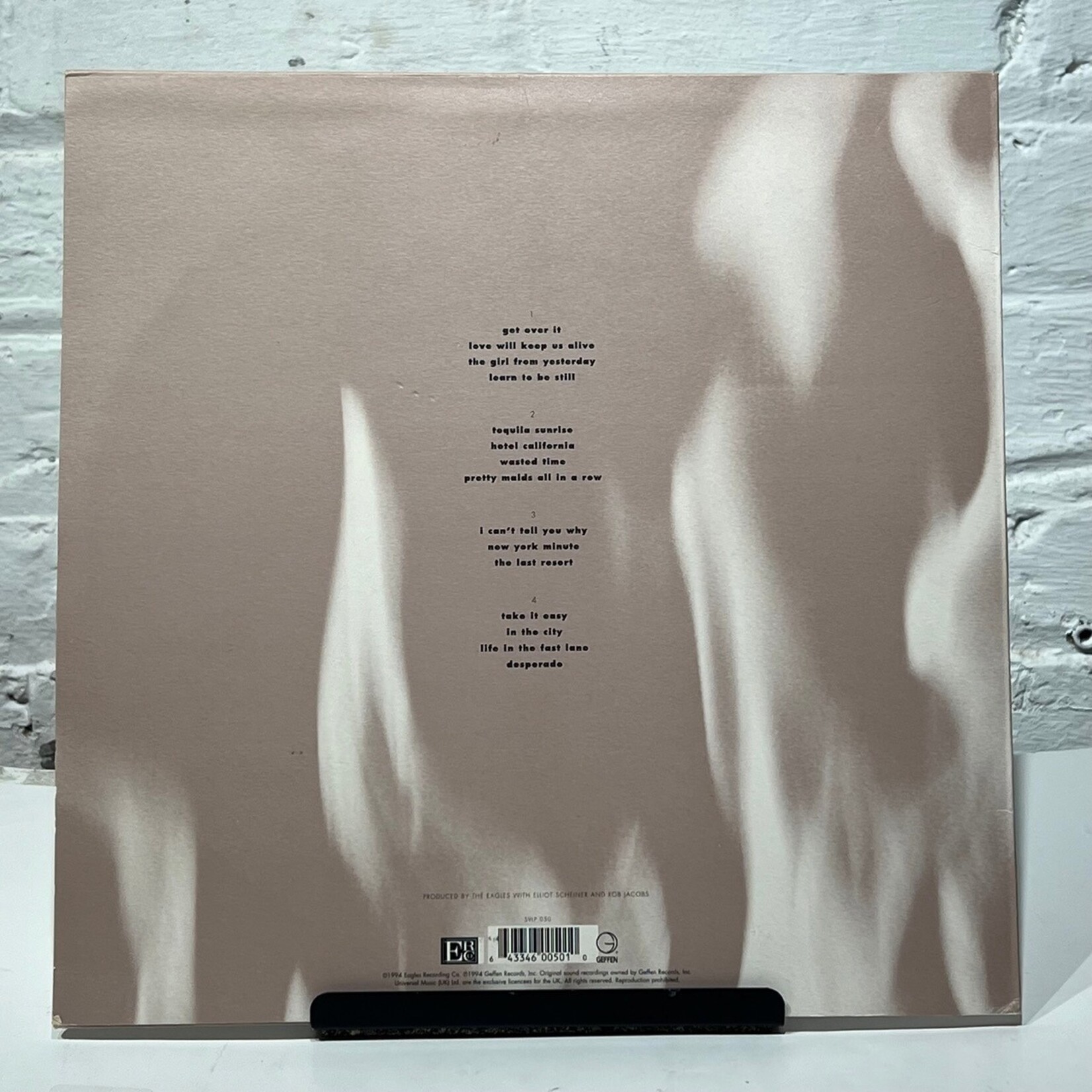 [Kollectible Vinyl] Eagles: Hell Freezes Over (1998, UK, w/Insert, VG+) [GEFFEN]