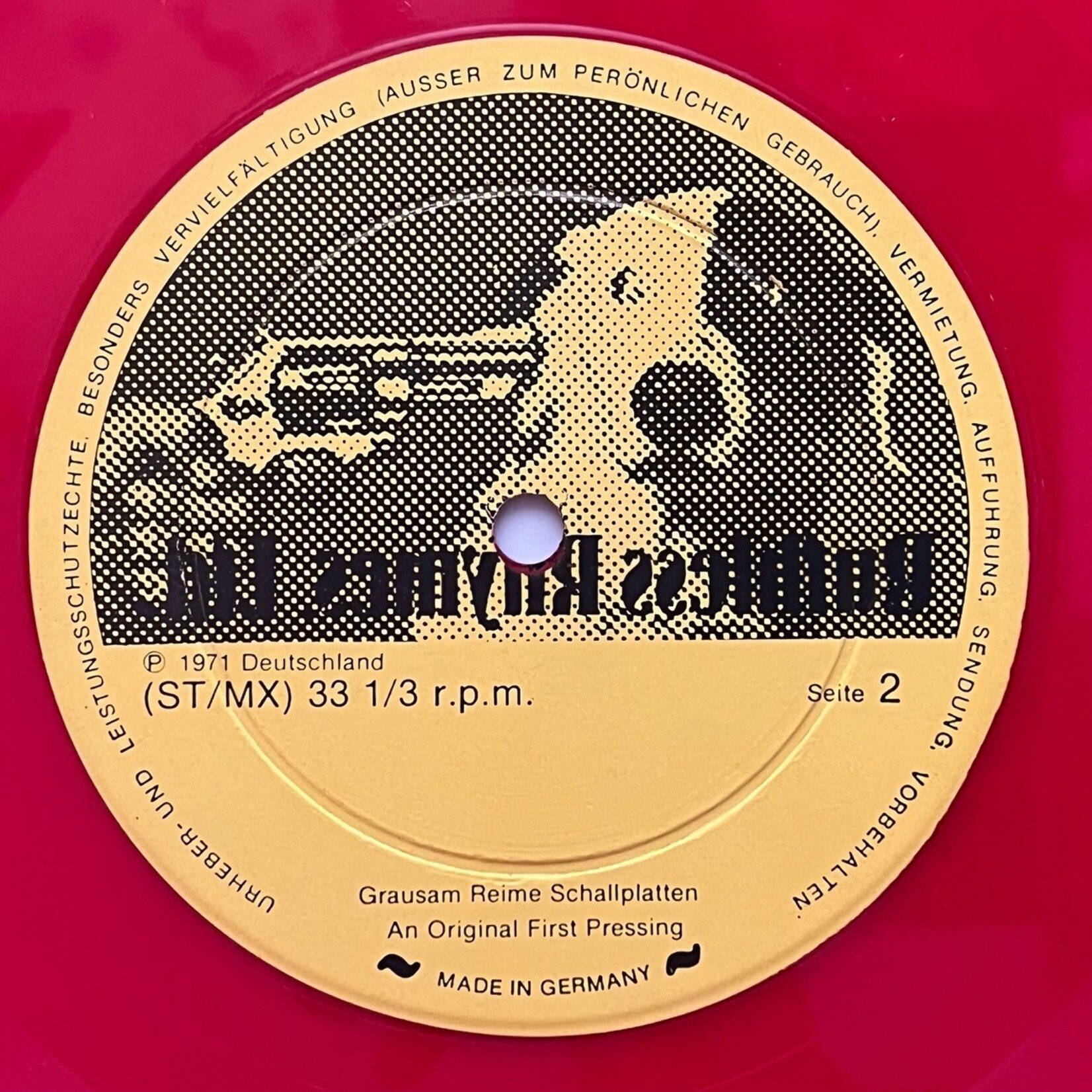 [Kollectible Vinyl] Rolling Stones: Bill Wyman and the Rolling Stones (1970s, USA, Stones Live!, Rare Red Wax, Disc VG+) [RUTHLESS RHYMES]