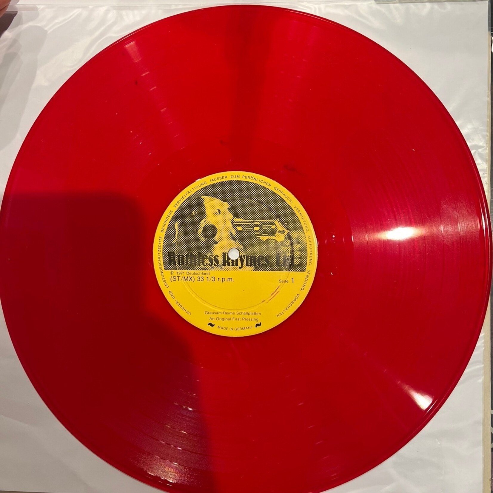 [Kollectible Vinyl] Rolling Stones: Bill Wyman and the Rolling Stones (1970s, USA, Stones Live!, Rare Red Wax, Disc VG+) [RUTHLESS RHYMES]