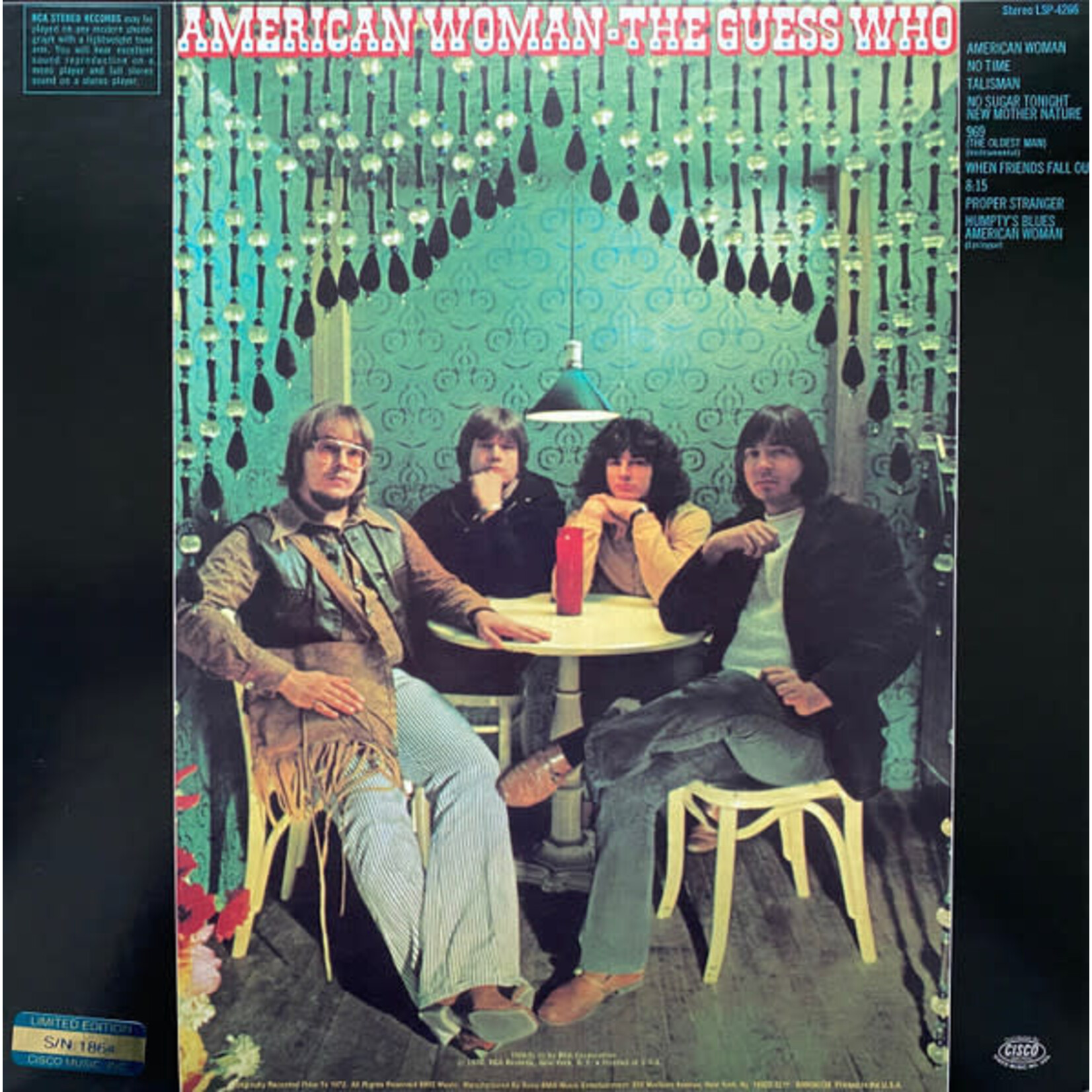 [Kollectible Vinyl] Guess Who: American Woman (2006, USA, Limited Edition Numbered Audiophile, Ex) [RCA]