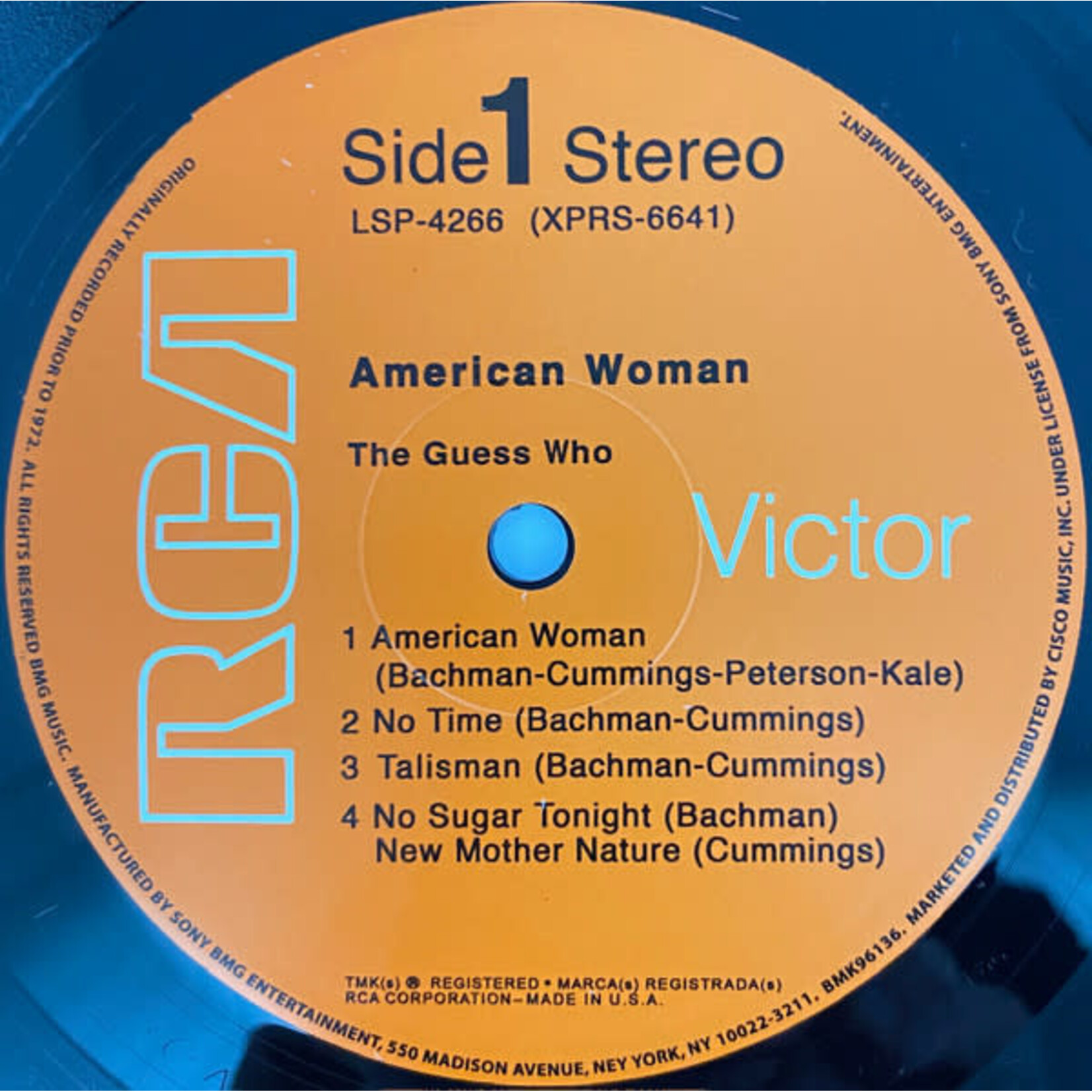 [Kollectible Vinyl] Guess Who: American Woman (2006, USA, Limited Edition Numbered Audiophile, Ex) [RCA]