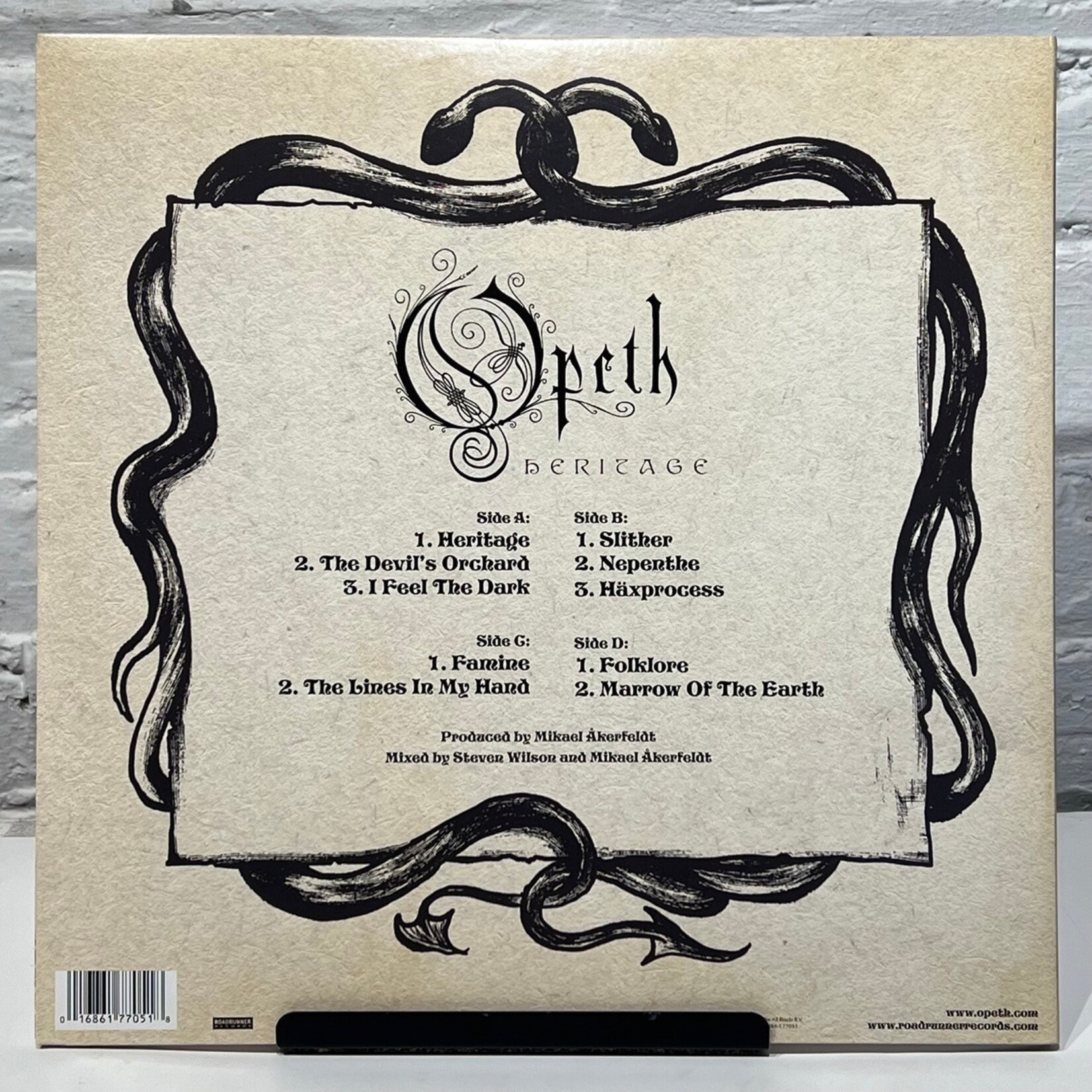 [Kollectible Vinyl] Opeth: Heritage (2011, US, VG+) [ROADRUNNER]