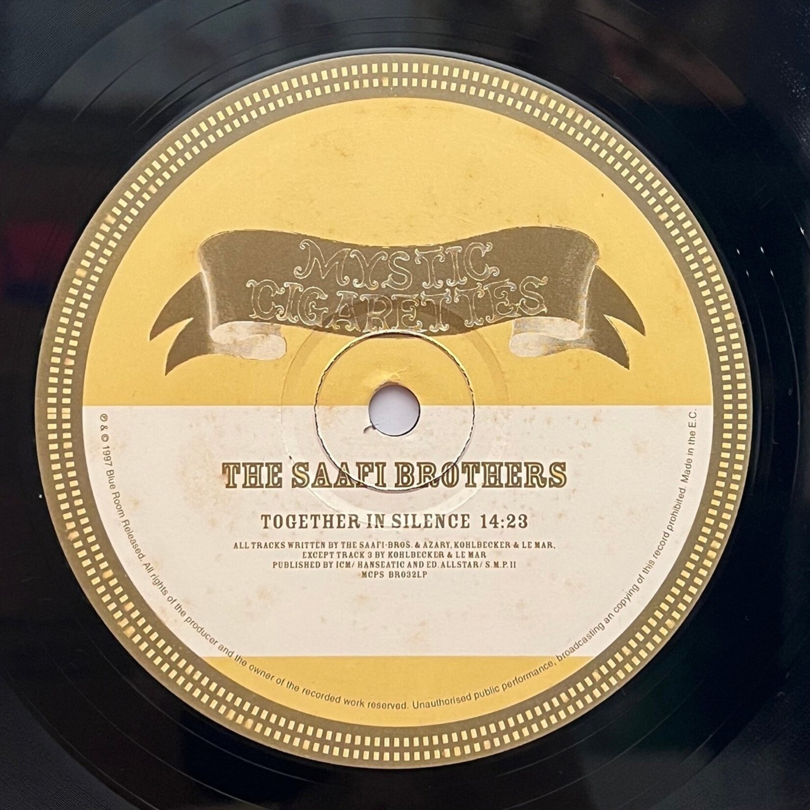 [Kollectible Vinyl] Saafi Brothers: Mystic Cigarettes (1997, UK, VG+) [BLUE ROOM RELEASED]