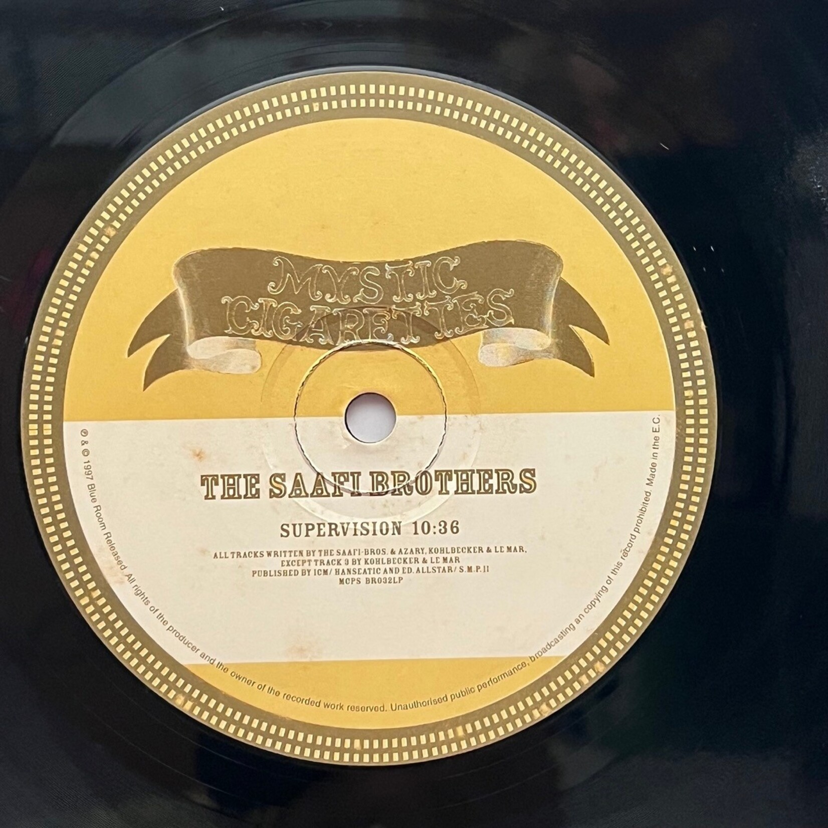 [Kollectible Vinyl] Saafi Brothers: Mystic Cigarettes (1997, UK, VG+) [BLUE ROOM RELEASED]