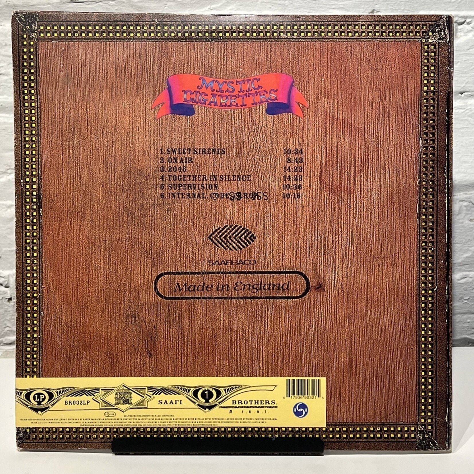 [Kollectible Vinyl] Saafi Brothers: Mystic Cigarettes (1997, UK, VG+) [BLUE ROOM RELEASED]