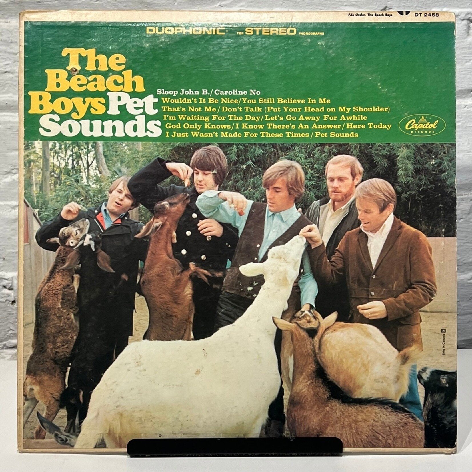 [Kollectible Vinyl] Beach Boys: Pet Sounds (1966, CANADA, Duophonic, VG) {CAPITOL]