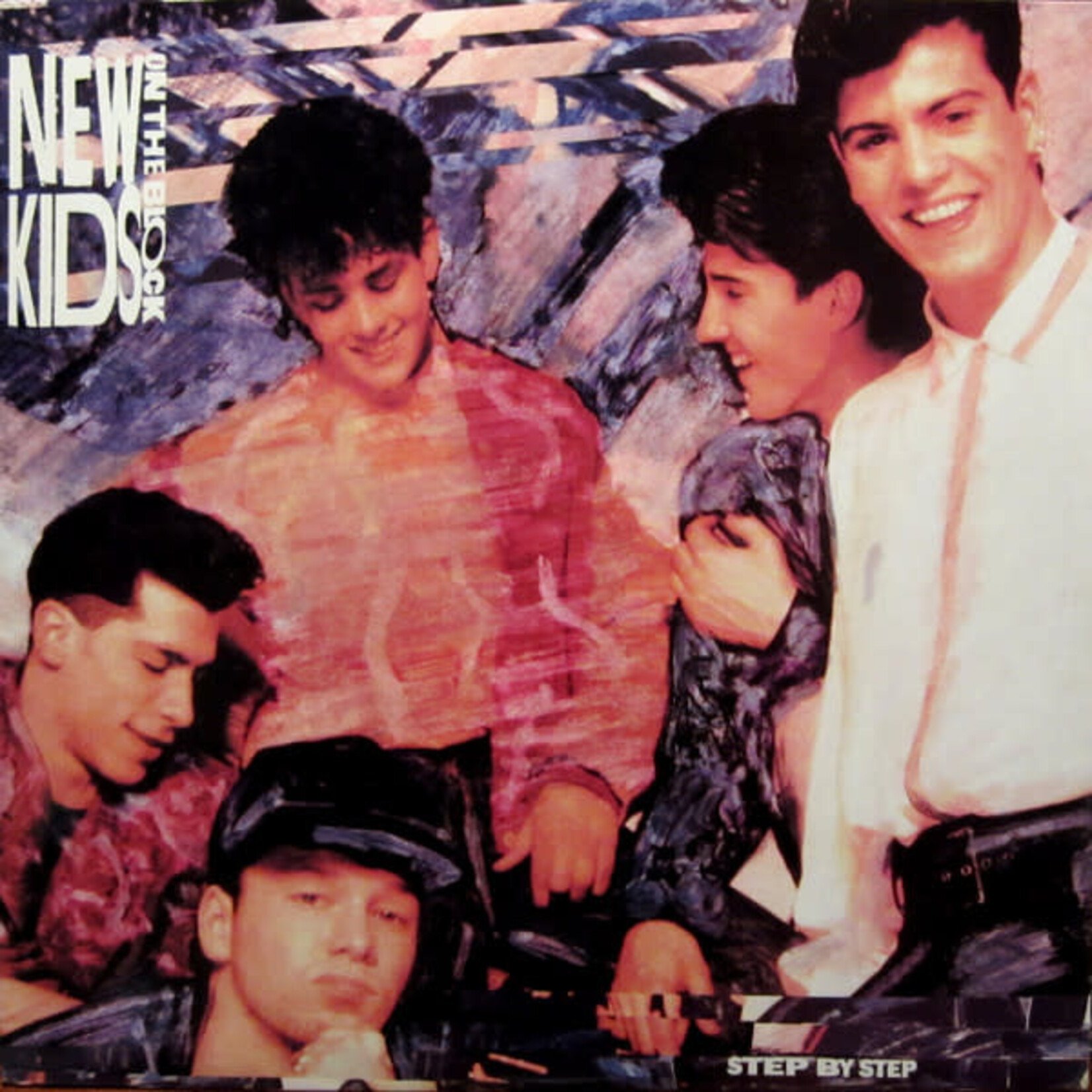 [Kollectible Vinyl] New Kids On The Block: Step By Step (1990, USA, Sealed Vintage, Sealed) [COLUMBIA]