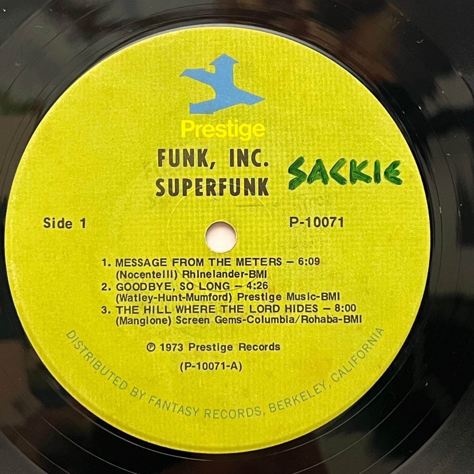 [Kollectible Vinyl] Funk, Inc.: Superfunk (1973, USA, VG) [PRESTIGE]