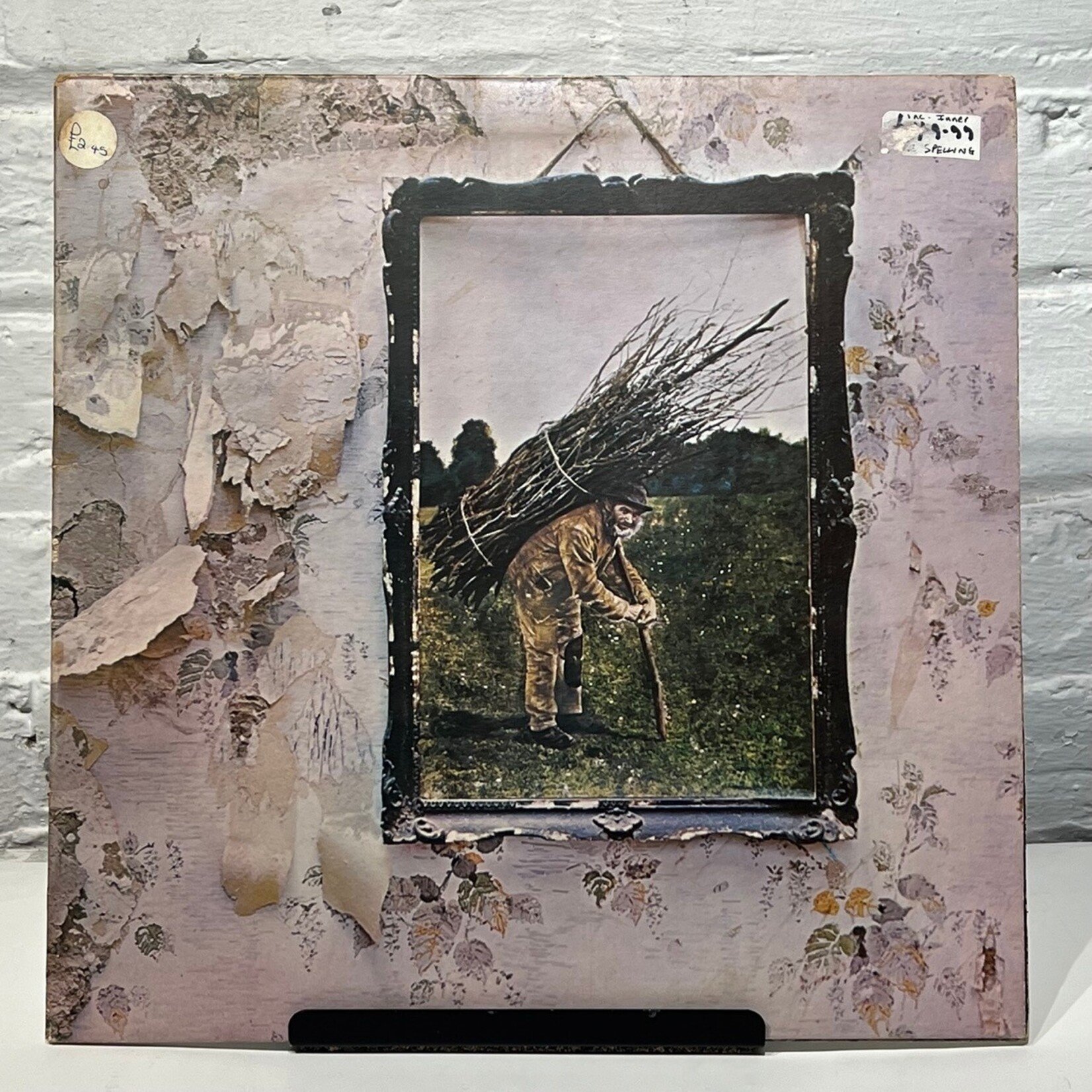 [Kollectible Vinyl] Led Zepplin: IV (1972, UK, Misty Mountain Top Misprint, VG) [ATLANTIC]