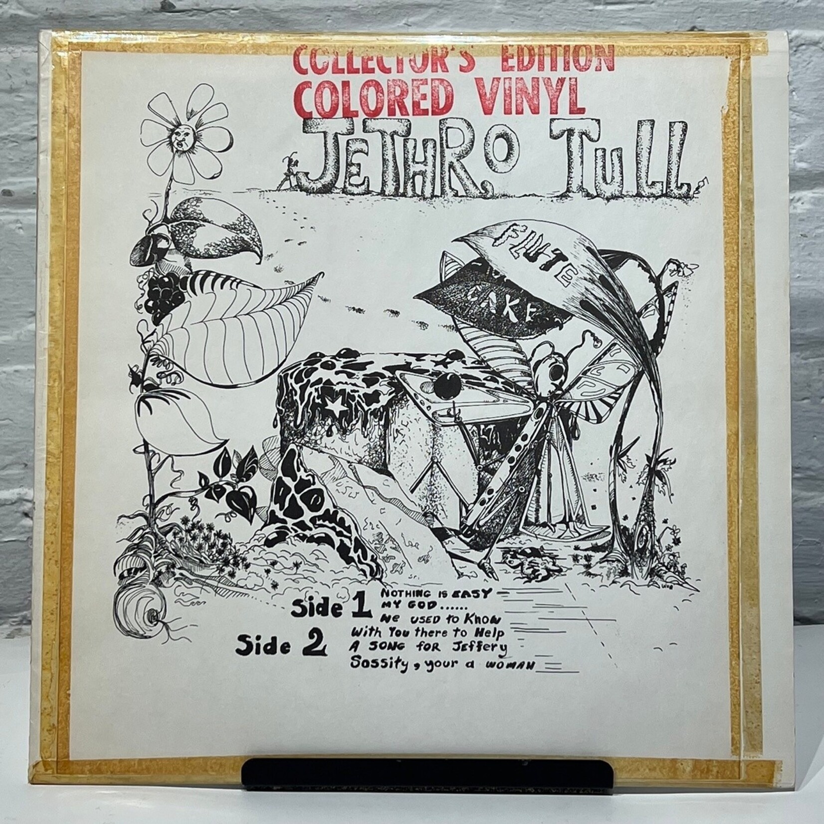 [Kollectible Vinyl] Jethro Tull: Flute Cake (1970, USA, Jethro Tull Live, Rare Splatter Vinyl, Disc VG+) [RUTHLESS RHYMES]
