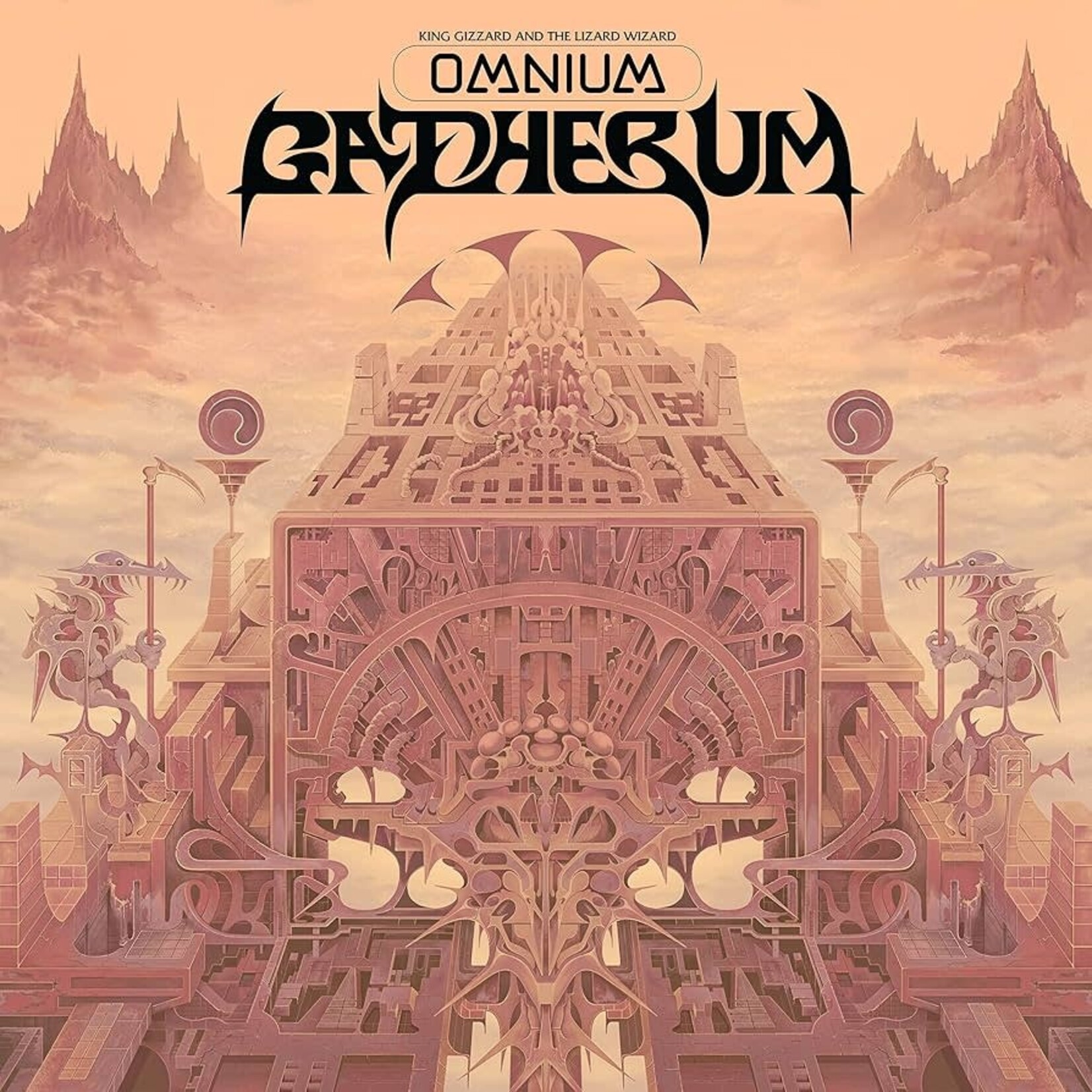 [New Vinyl] King Gizzard & the Lizard Wizard: Omnium Gatherum - 2026 Repress (2LP, Cosmic Black Vinyl) [P-DOOM]