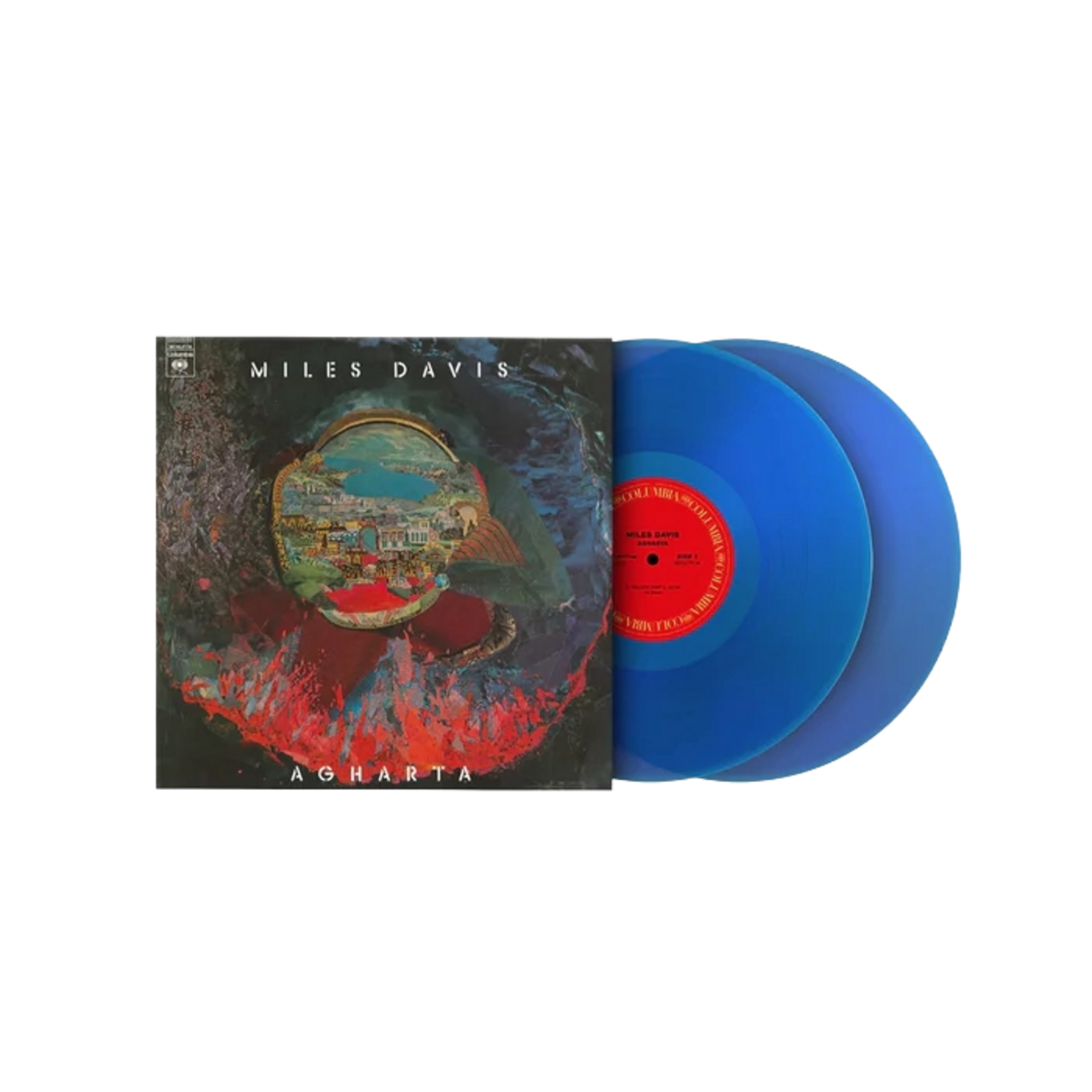 Davis, Miles: Agharta (Translucent Blue Vinyl) [Music On Vinyl B.V.]