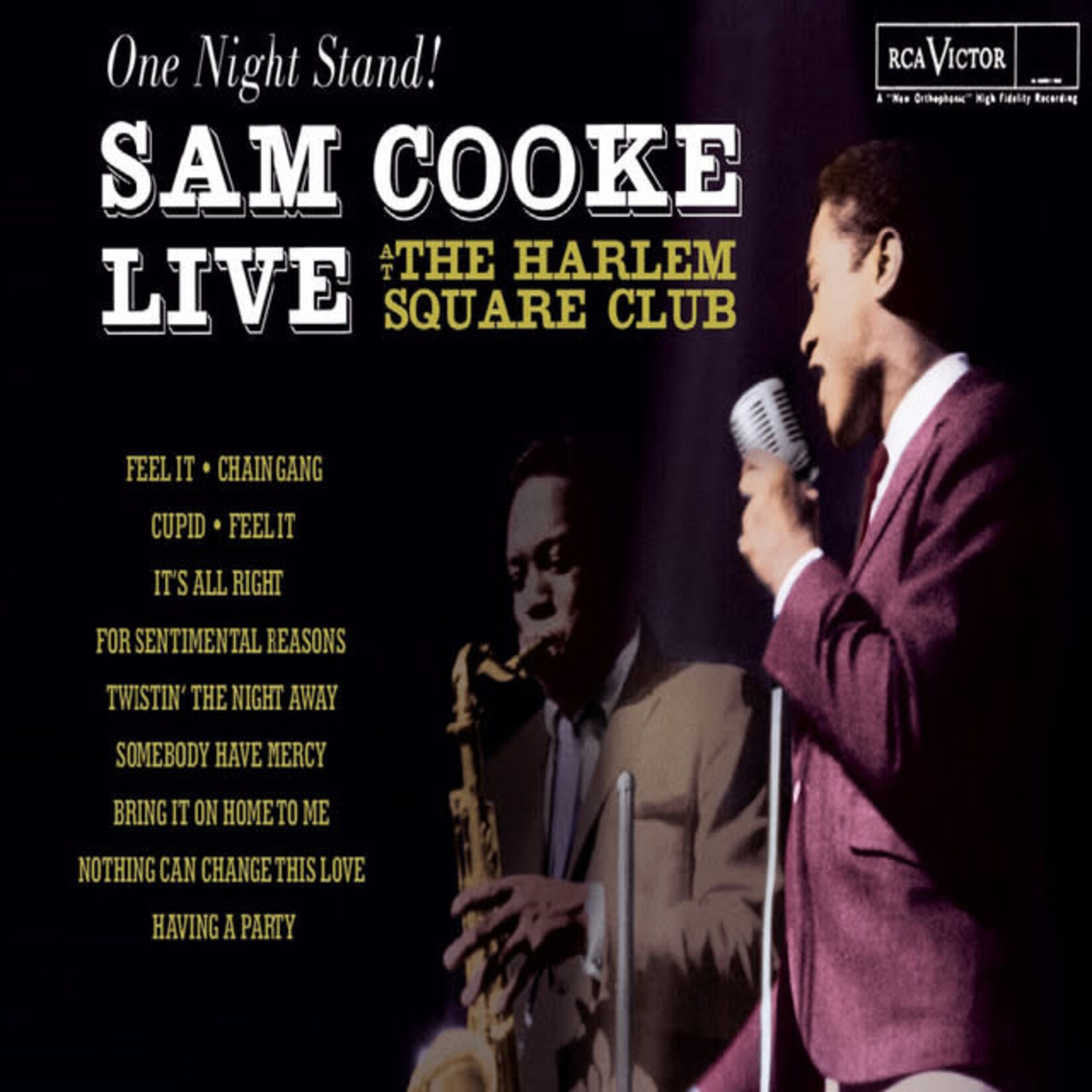 [New Vinyl] Cooke, Sam: Live At the Harlem Square [GROOVE CLASSICS]
