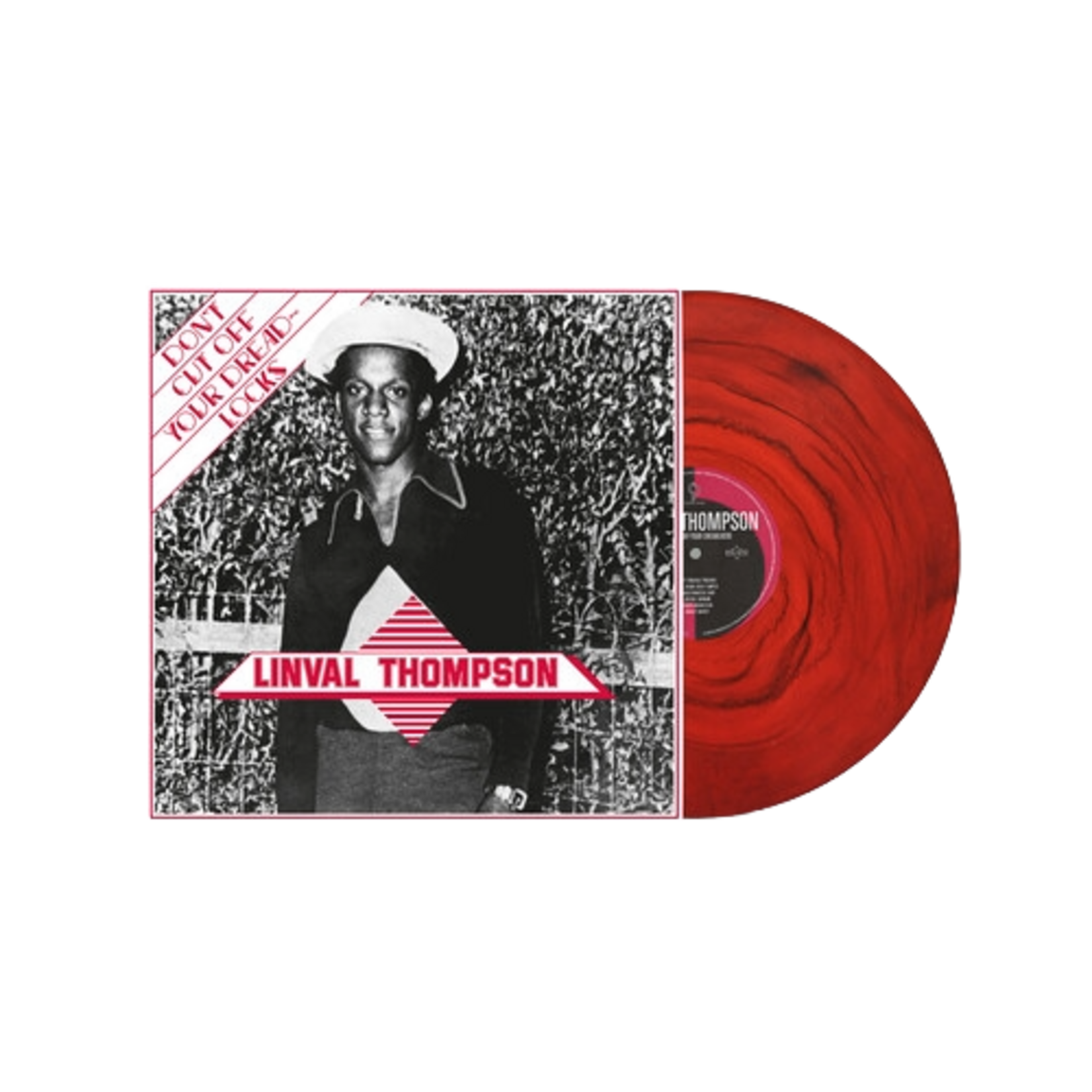 [New] Thompson, Linval: Don't Cut Off Your Dreadlocks (red marbled vinyl) [CULTURE PRESS]