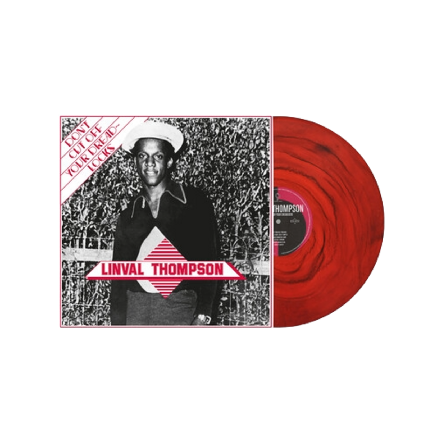[New Vinyl] Thompson, Linval: Don't Cut Off Your Dreadlocks (red marbled vinyl) [CULTURE PRESS]