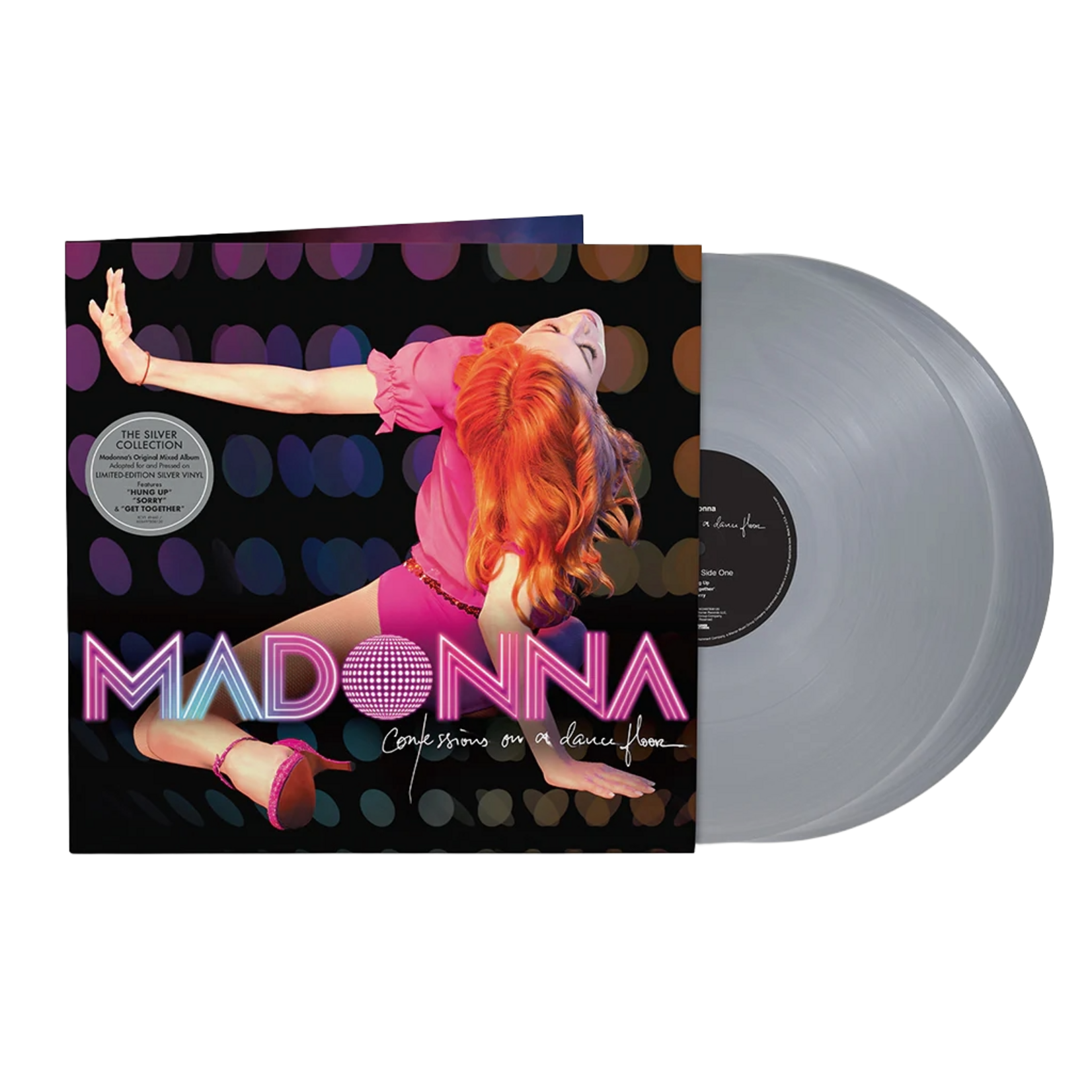 [New Vinyl] Madonna : Confessions On A Dance Floor (Continuous Mix, Silver Vinyl) [WARNER]