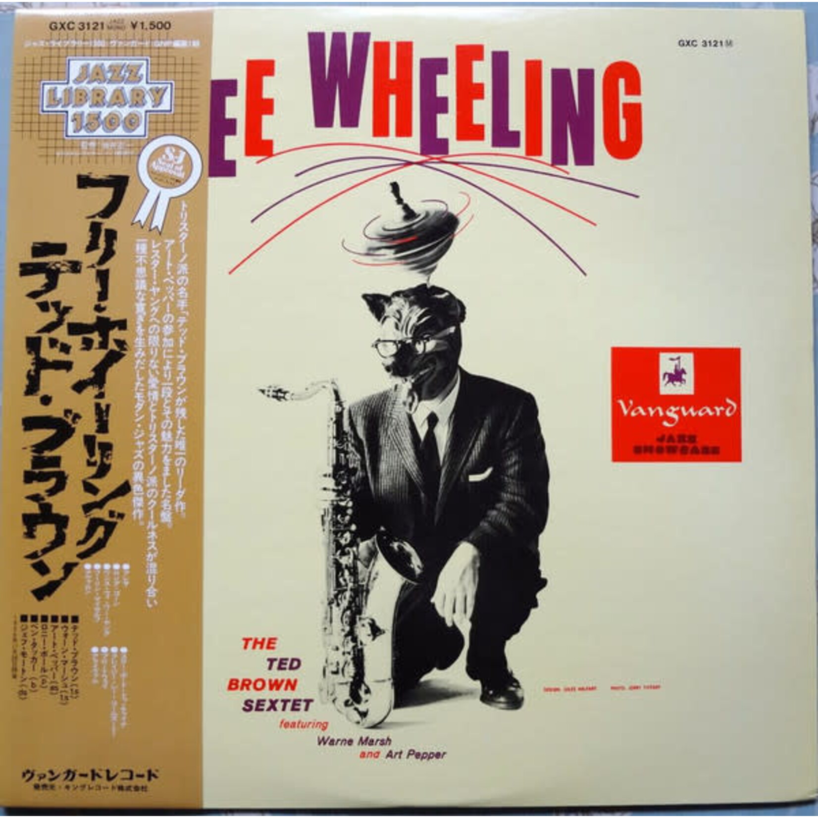 [Japanese Vintage] Ted Brown Sextet Featuring Warne Marsh And Art Pepper: Free Wheeling (w/ OBI) [JAPANESE VINTAGE]