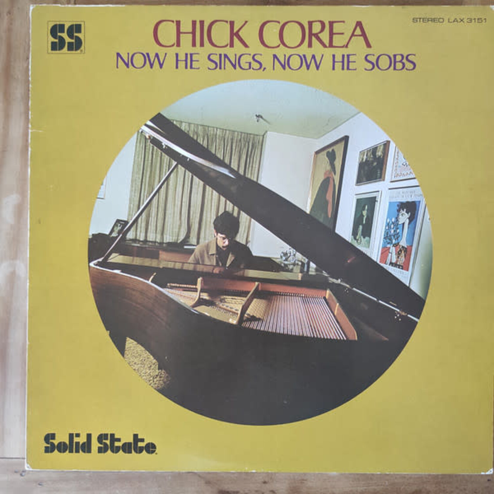 [Japanese Vintage] Corea, Chick: Now He Sings, Now He Sobs (no OBI) [JAPANESE VINTAGE]