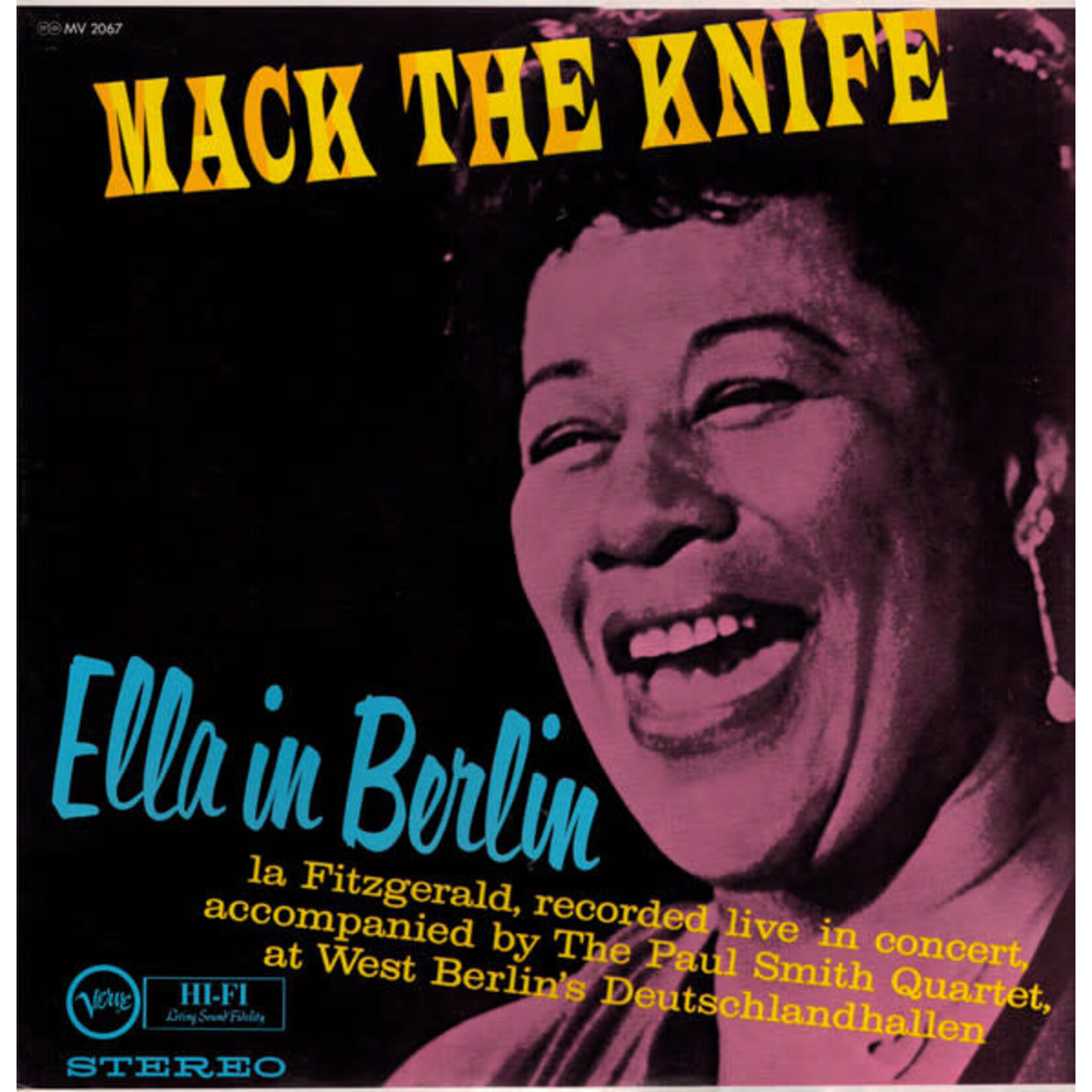[Japanese Vintage] Fitzgerald, Ella: Mack The Knife - Ella In Berlin (no OBI) [JAPANESE VINTAGE]
