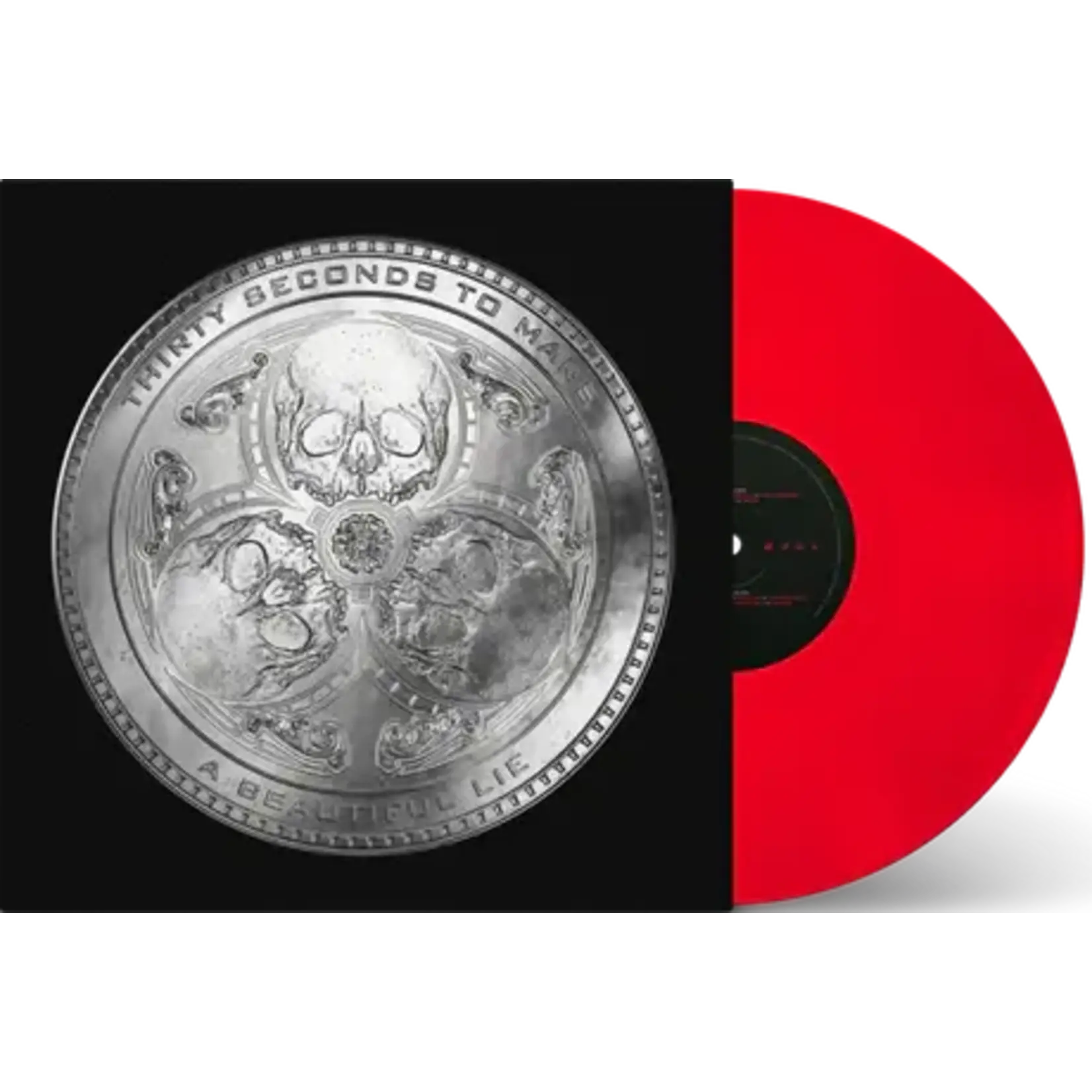 [New Vinyl] 30 Seconds To Mars: A Beautiful Lie (180-red coloured w/new cover design) (20th ann.) [CAPITOL]