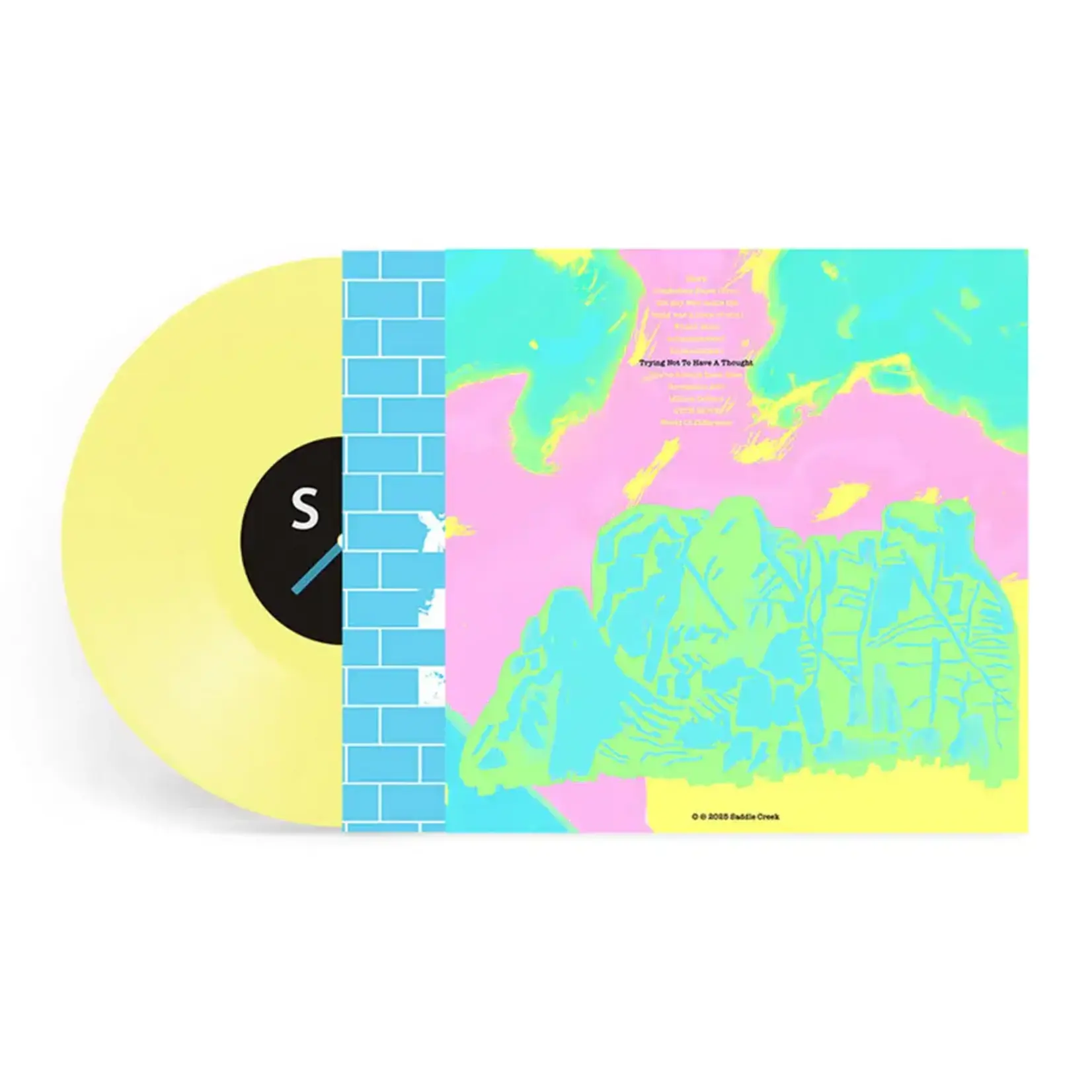 [New Vinyl] Algernon Cadwallader: Trying Not To Have A Thought (Indie Exclusive, Opaque Yellow Vinyl) [SADDLE CREEK]