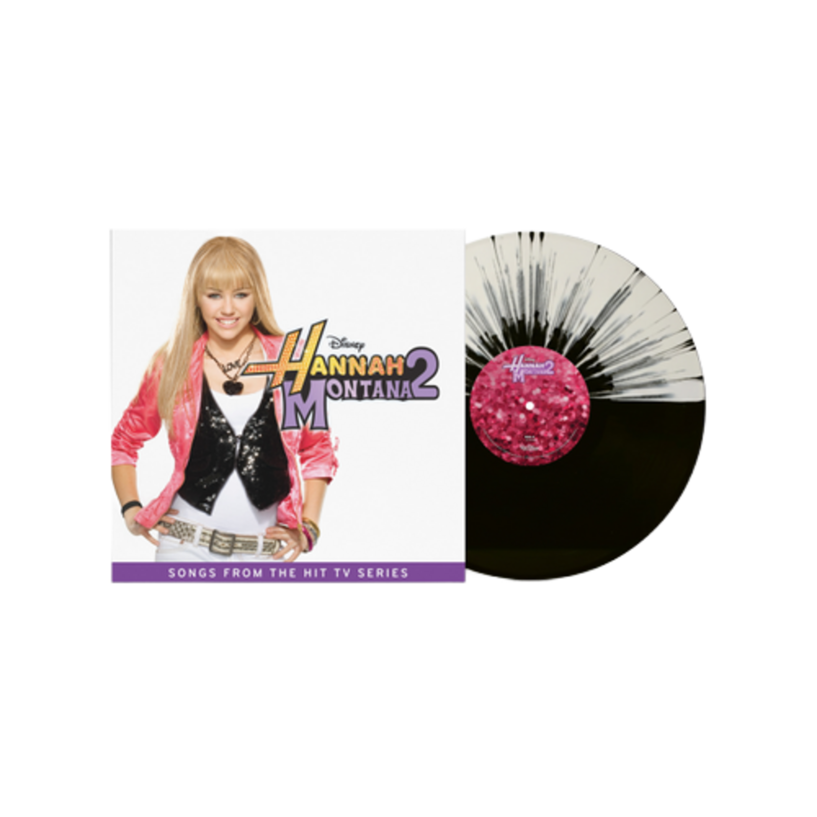 [New] soundtrack: Hannah Montana Season Two (stylized black and white vinyl) [DISNEY]