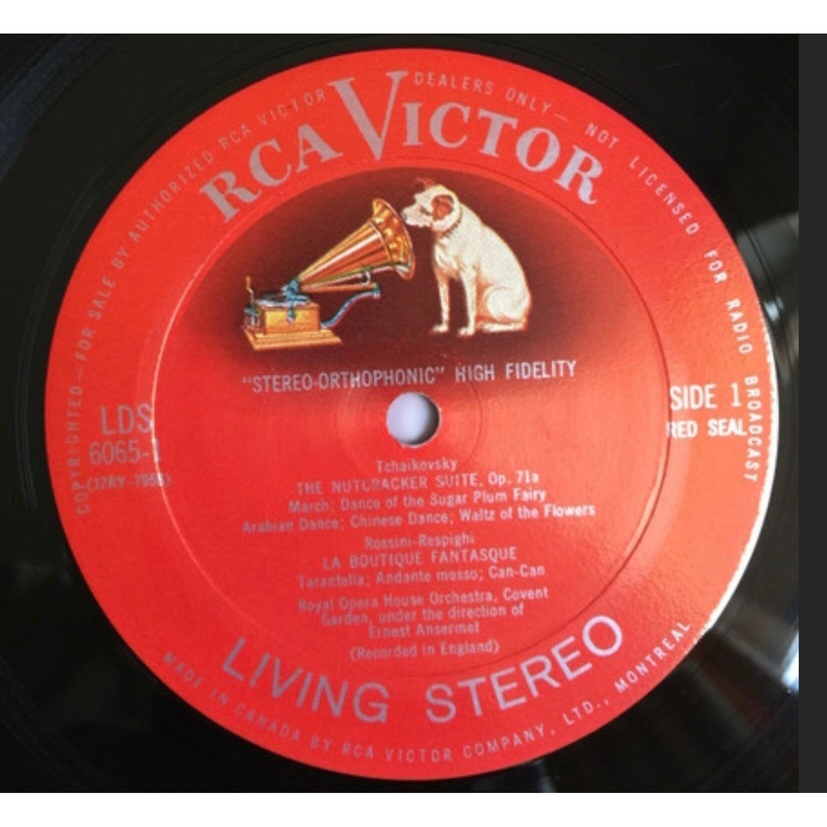 [Kollectible Vinyl] Ernest Ansermet: The Royal Ballet - Gala Performances [RCA Victor Red Seal]