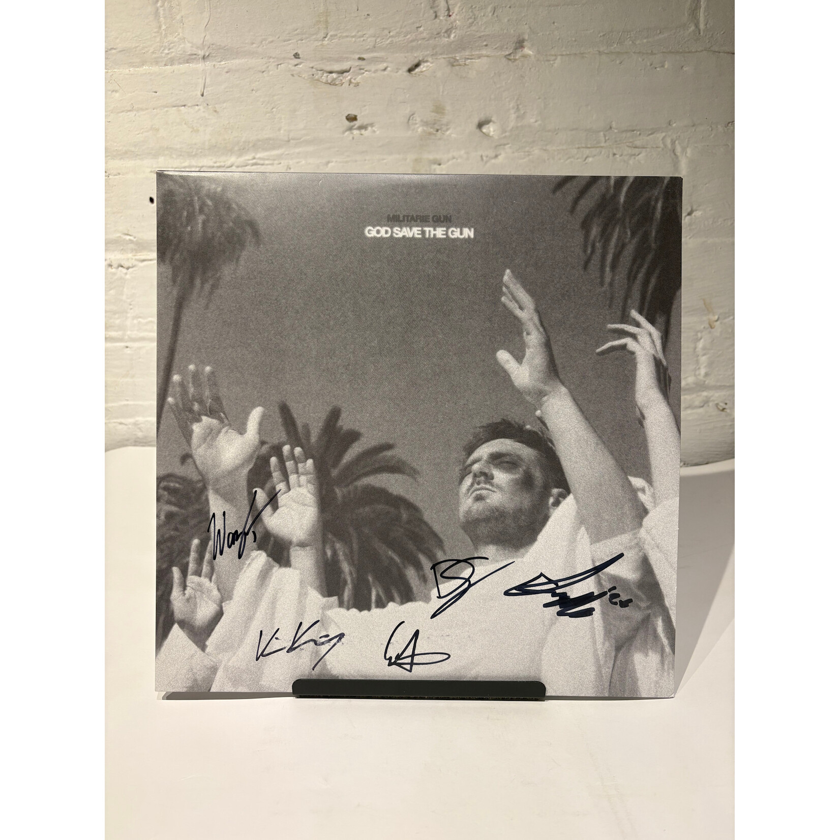 [New Vinyl] Militarie Gun: God Save The Gun (SIGNED) [UNIVERSAL]